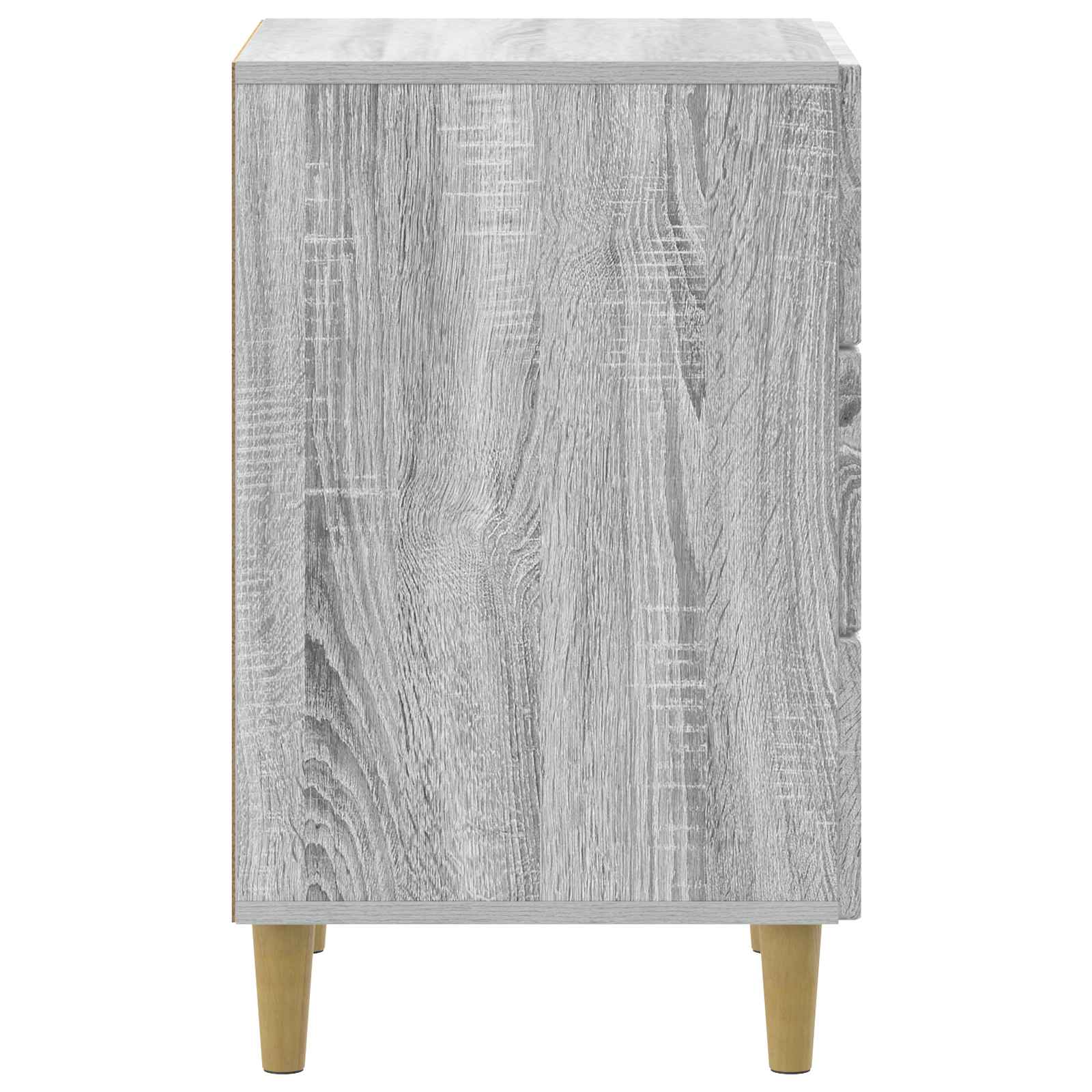 Nachtkastje Grijs sonoma 43 x 41 x 66,5 cm Bewerkt hout is nu te koop bij PeponiXL, paradijselijk wonen!