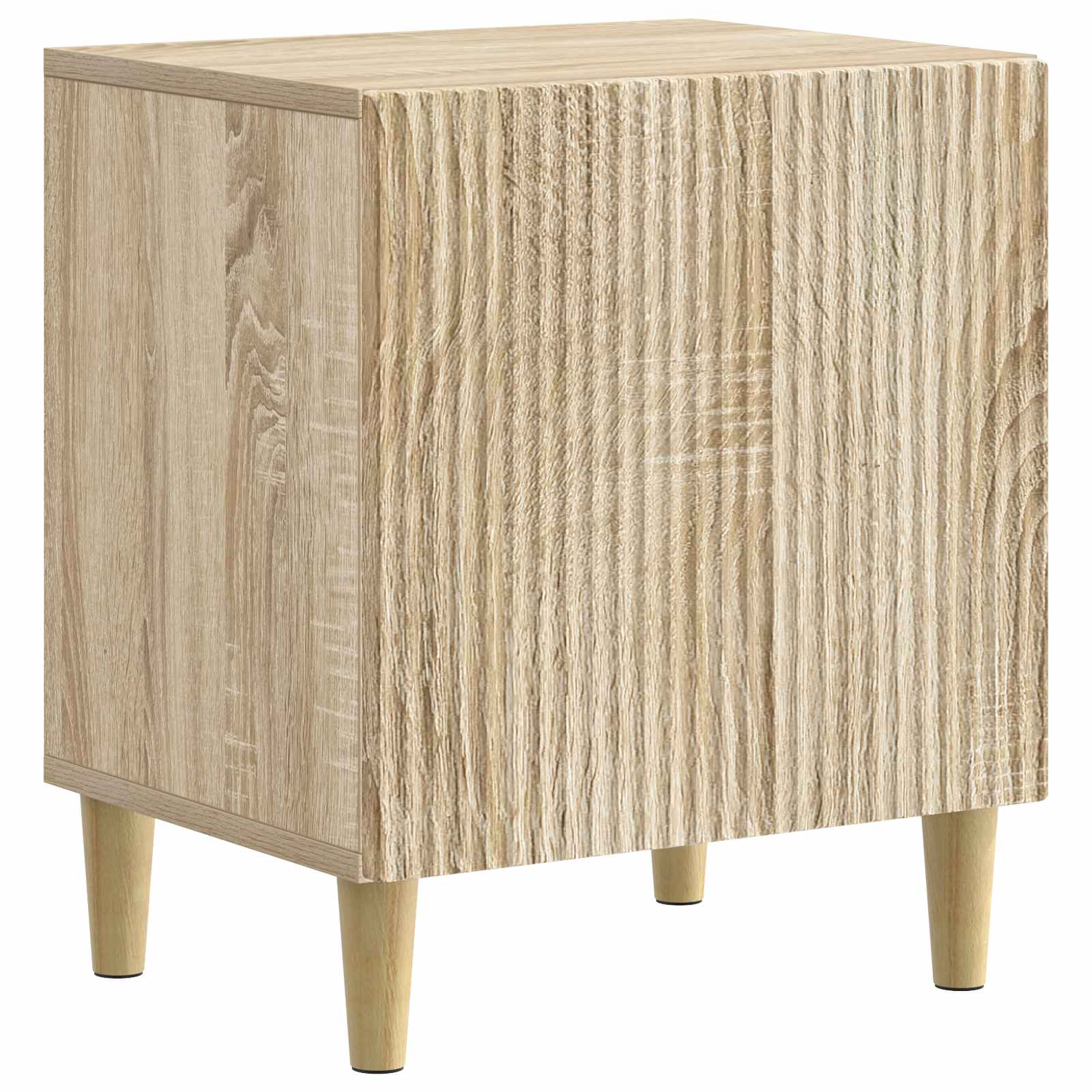 Nachtkastje Sonoma Eiken 43 x 34,5 x 50 cm Bewerkt hout is nu te koop bij PeponiXL, paradijselijk wonen!