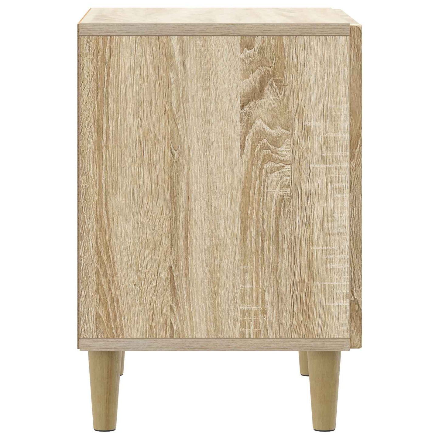Nachtkastje Sonoma Eiken 43 x 34,5 x 50 cm Bewerkt hout is nu te koop bij PeponiXL, paradijselijk wonen!