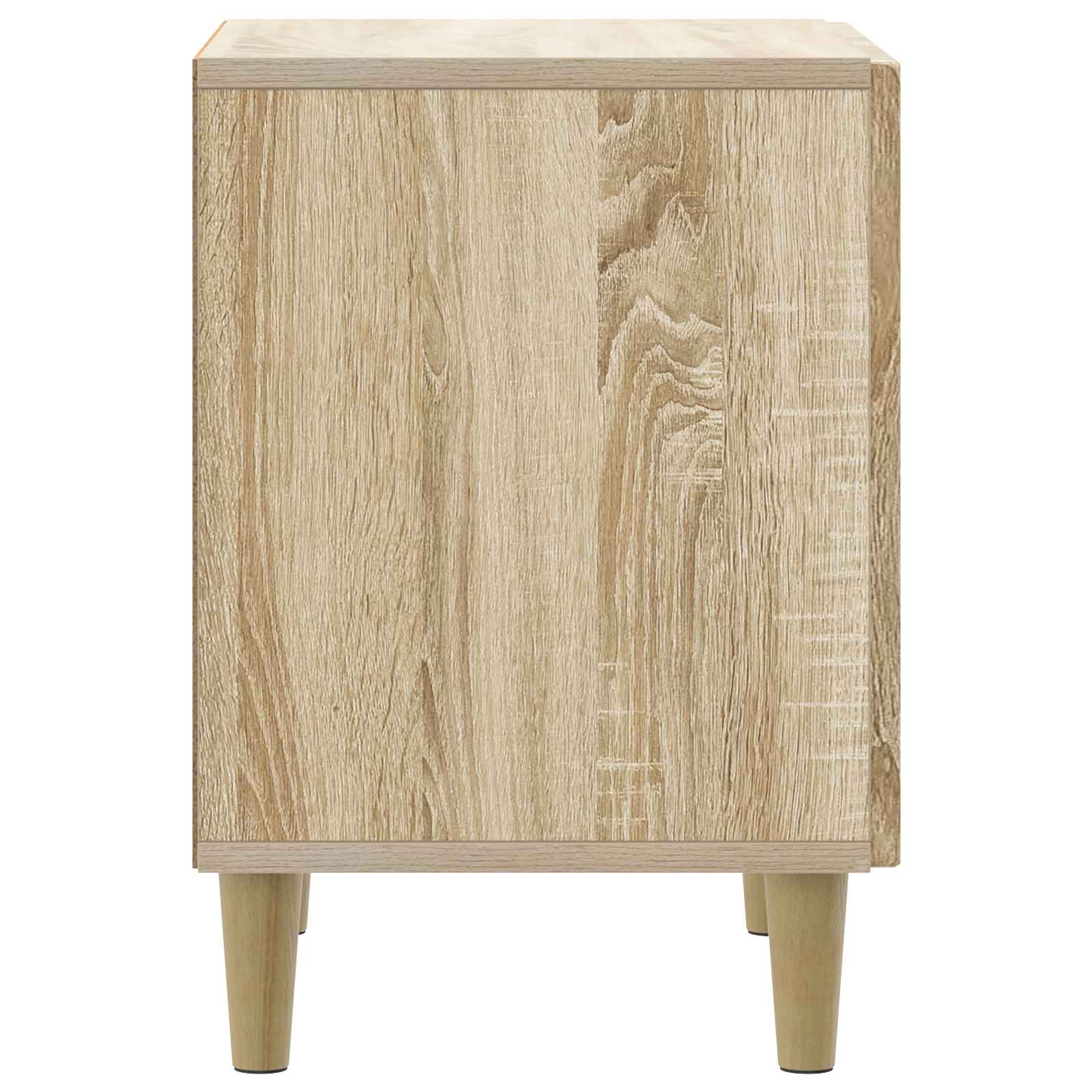Nachtkastje Sonoma Eiken 43 x 34,5 x 50 cm Bewerkt hout is nu te koop bij PeponiXL, paradijselijk wonen!