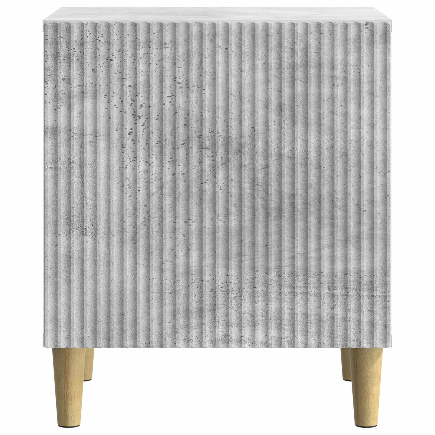 Nachtkastje Betongrijs 43 x 34,5 x 50 cm Bewerkt hout is nu te koop bij PeponiXL, paradijselijk wonen!