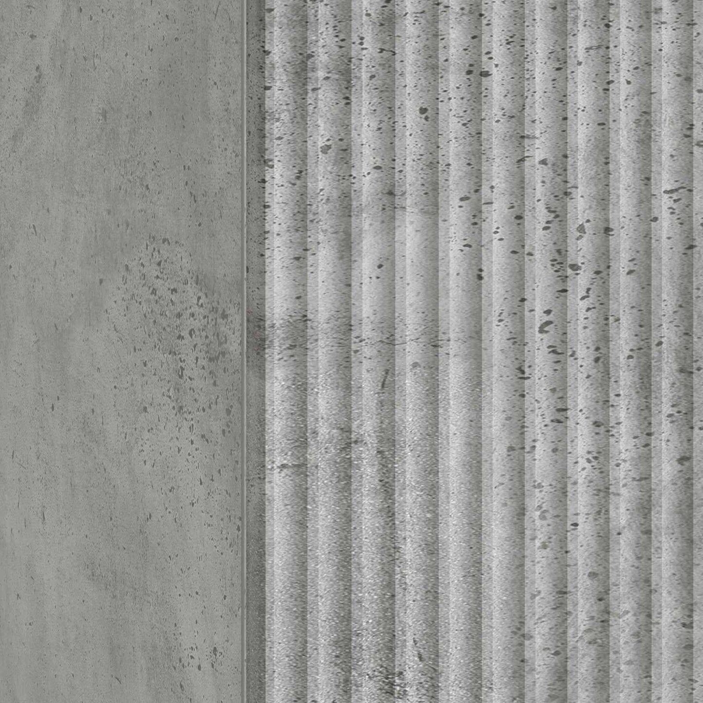 Nachtkastje 2 pcs Betongrijs 43 x 34,5 x 50 cm Bewerkt hout is nu te koop bij PeponiXL, paradijselijk wonen!