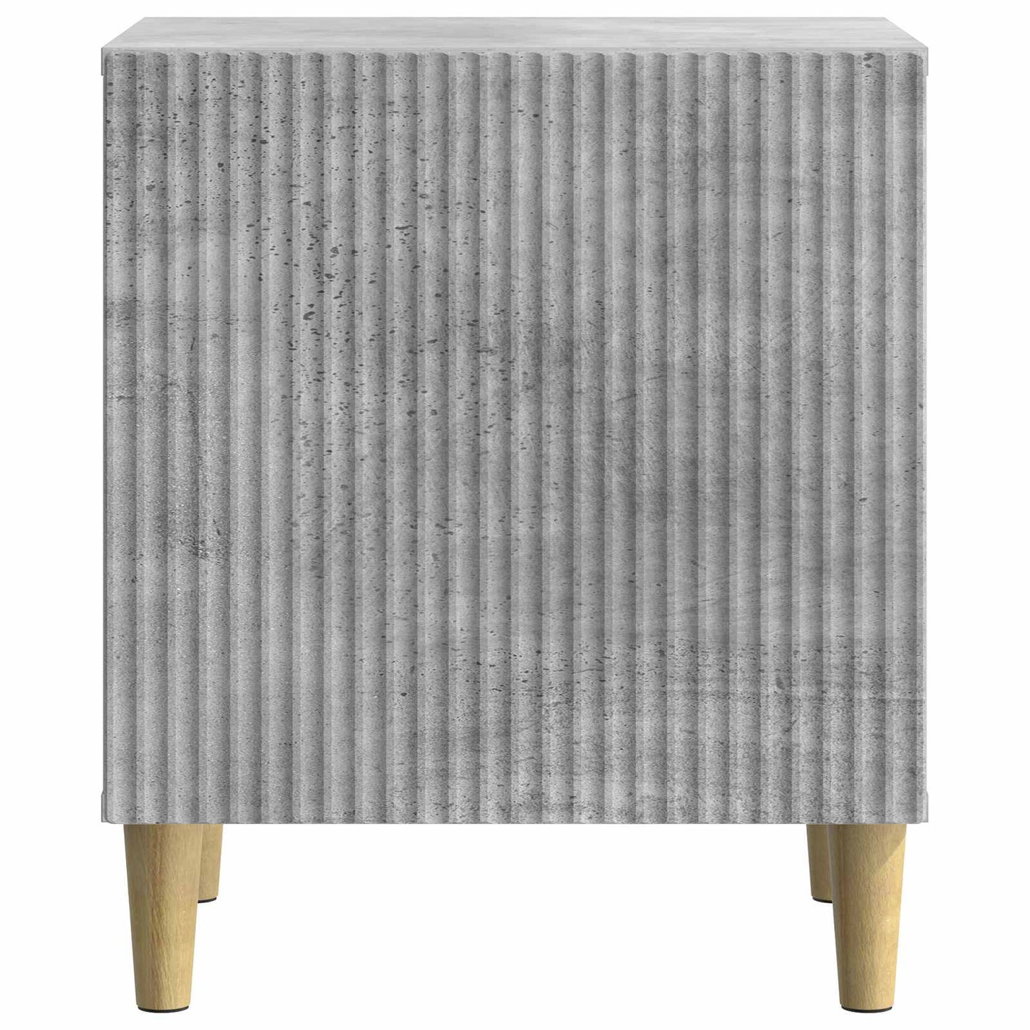 Nachtkastje 2 pcs Betongrijs 43 x 34,5 x 50 cm Bewerkt hout is nu te koop bij PeponiXL, paradijselijk wonen!