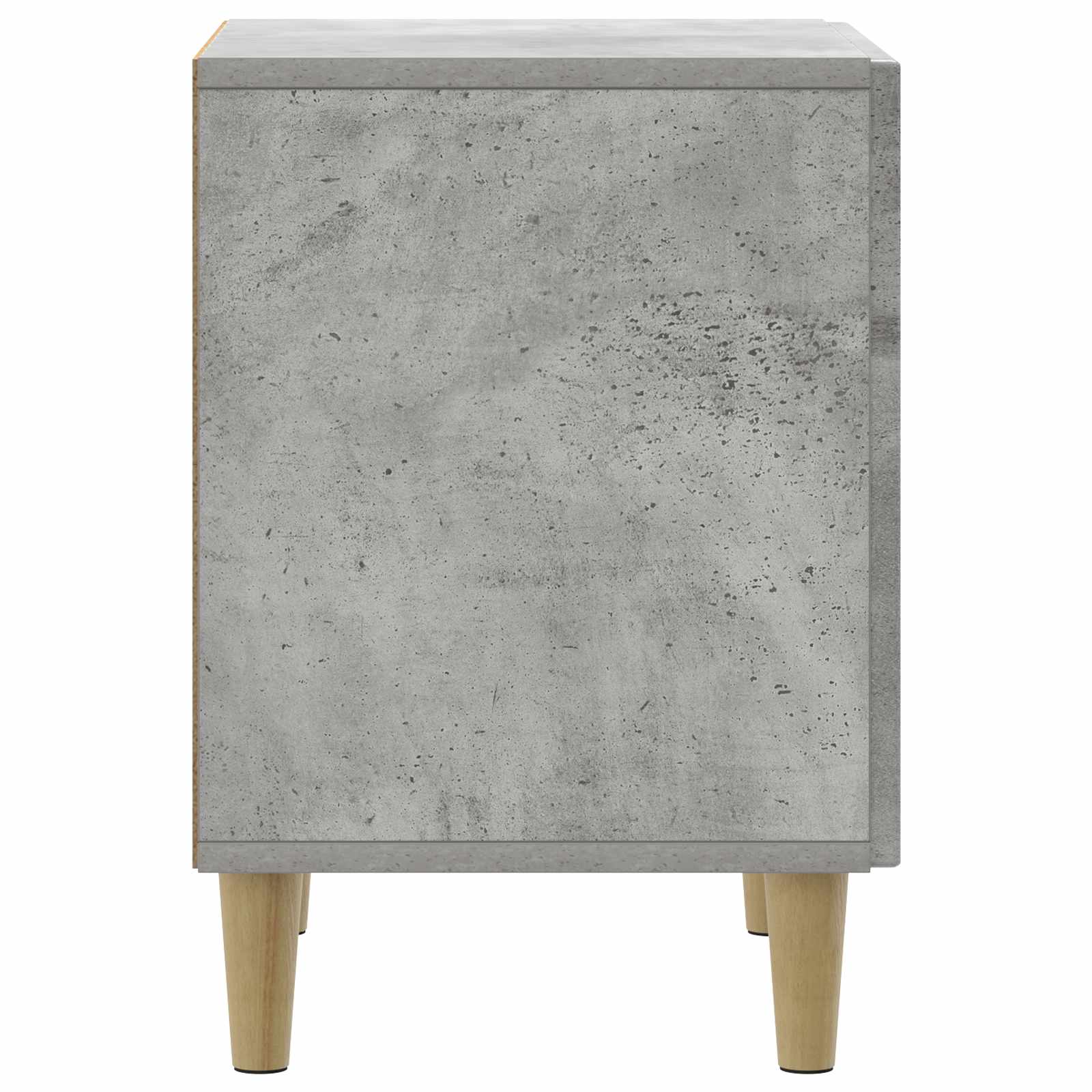 Nachtkastje 2 pcs Betongrijs 43 x 34,5 x 50 cm Bewerkt hout is nu te koop bij PeponiXL, paradijselijk wonen!