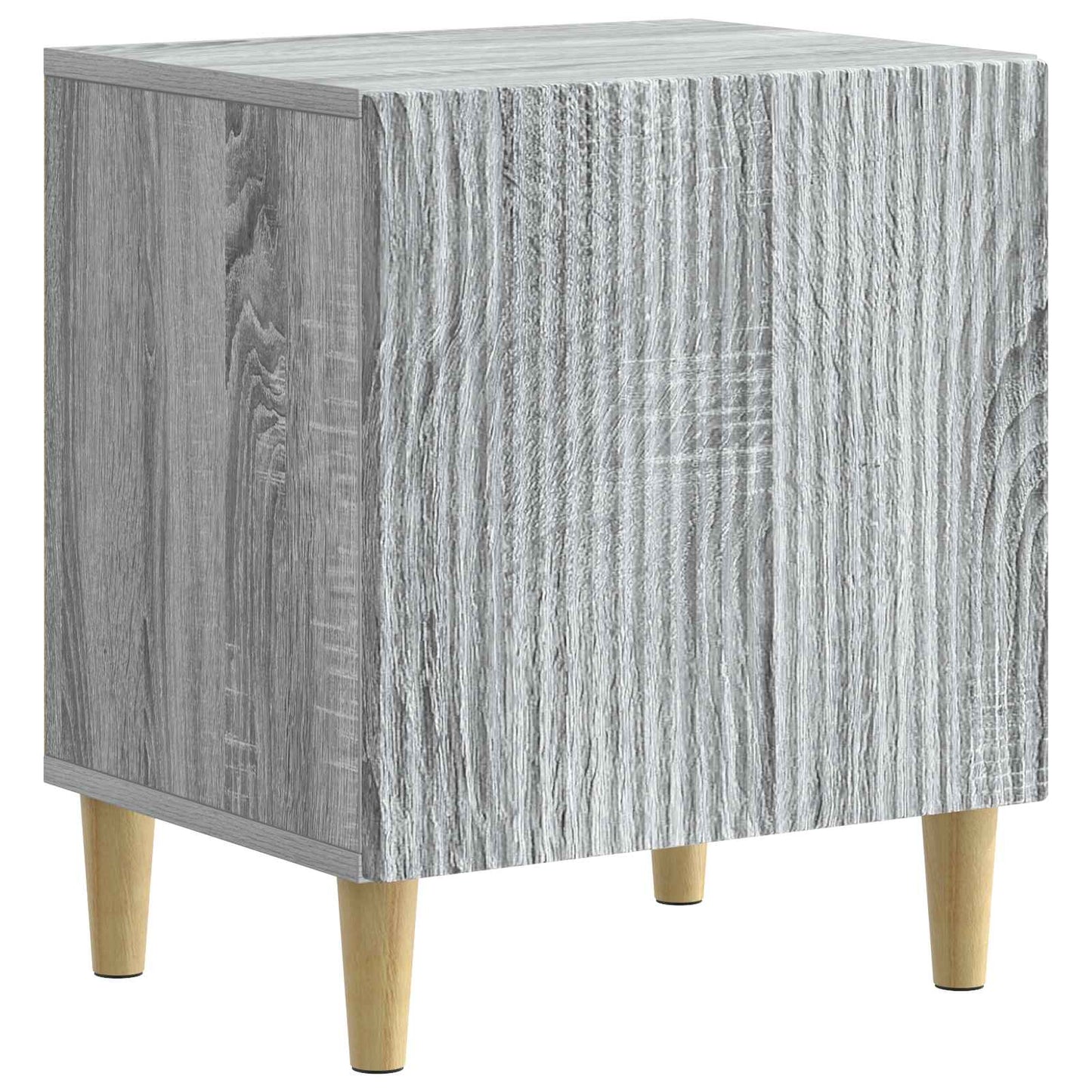 Nachtkastje Grijs sonoma 43 x 34,5 x 50 cm Bewerkt hout is nu te koop bij PeponiXL, paradijselijk wonen!