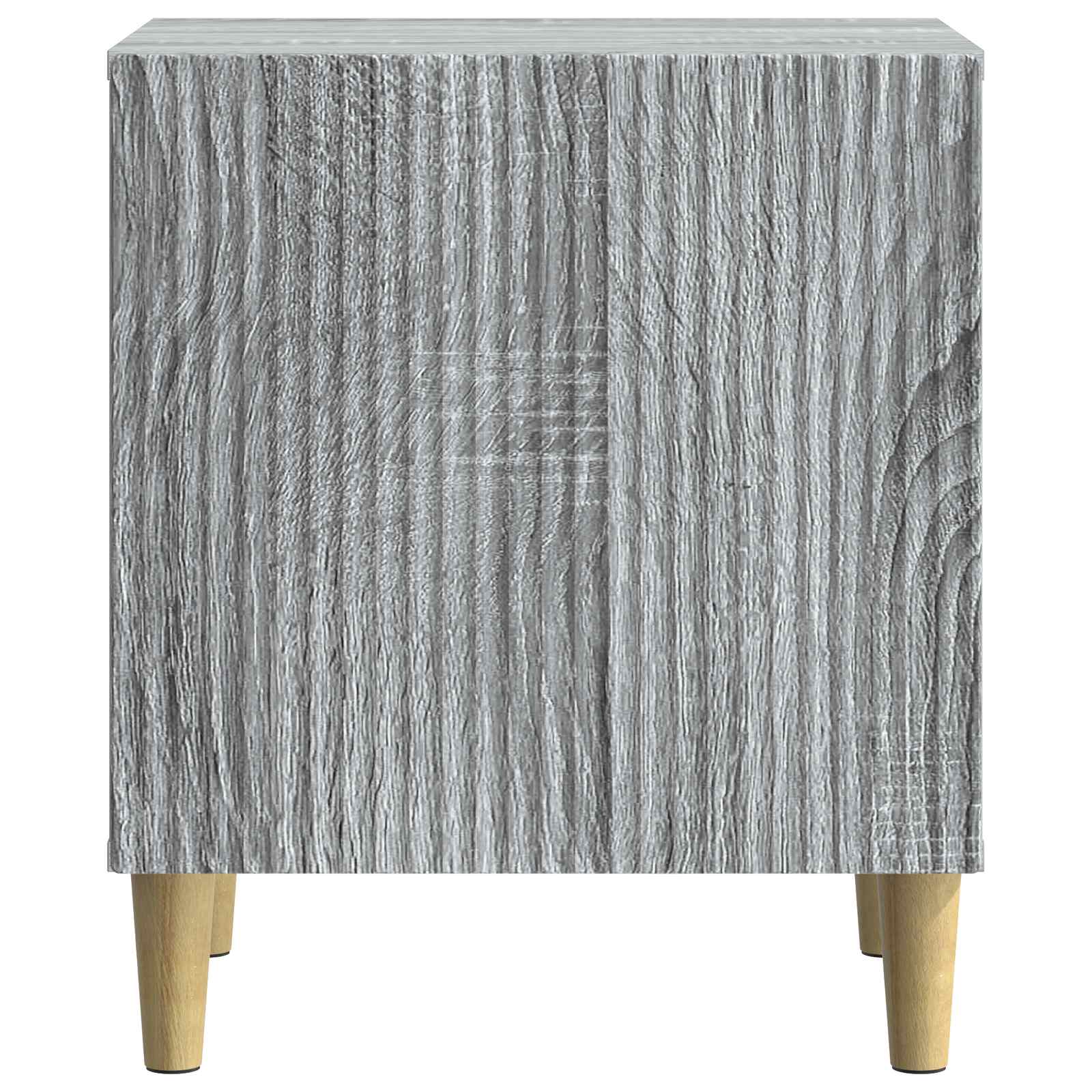 Nachtkastje Grijs sonoma 43 x 34,5 x 50 cm Bewerkt hout is nu te koop bij PeponiXL, paradijselijk wonen!