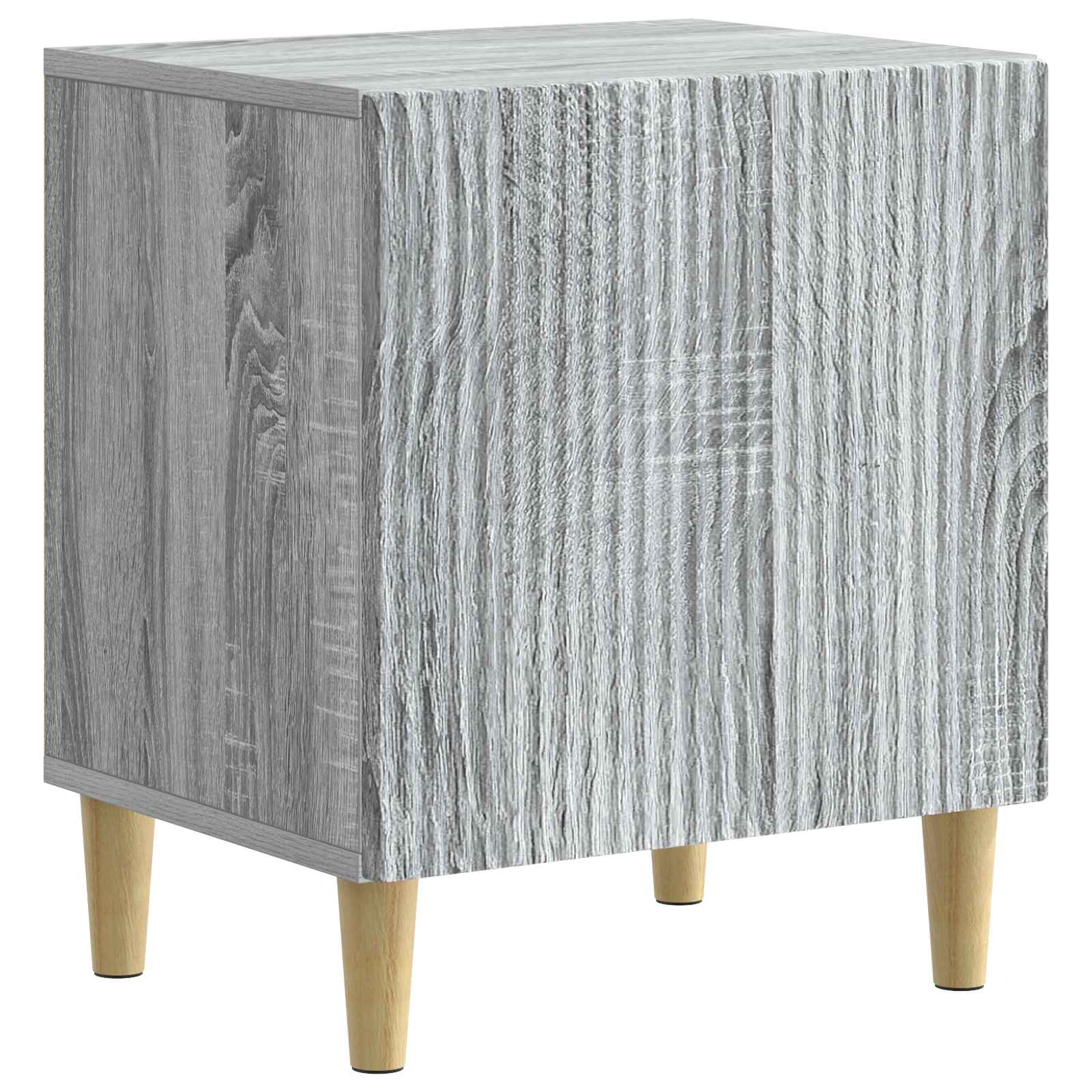 Nachtkastje 2 pcs Grijs sonoma 43 x 34,5 x 50 cm Bewerkt hout is nu te koop bij PeponiXL, paradijselijk wonen!