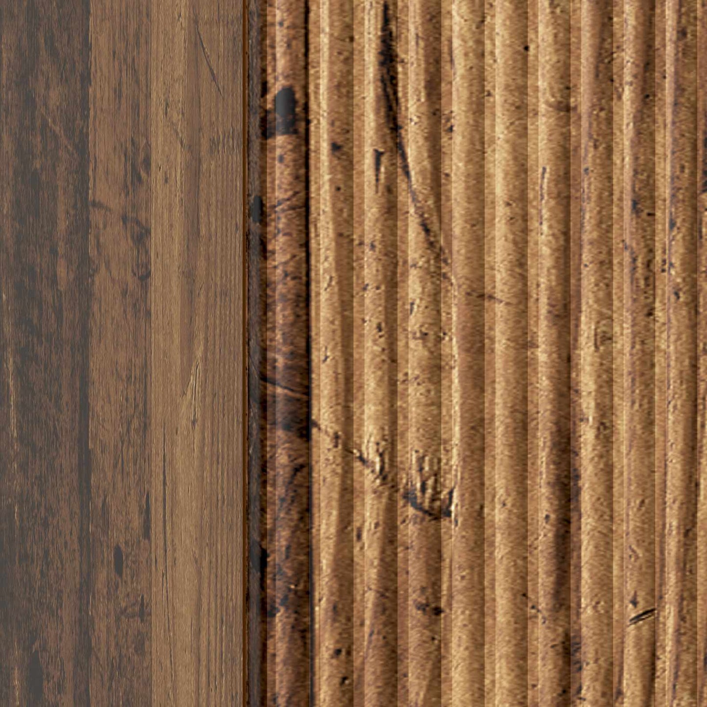 Nachtkastje 2 pcs Oud hout 43 x 34,5 x 50 cm Bewerkt hout is nu te koop bij PeponiXL, paradijselijk wonen!