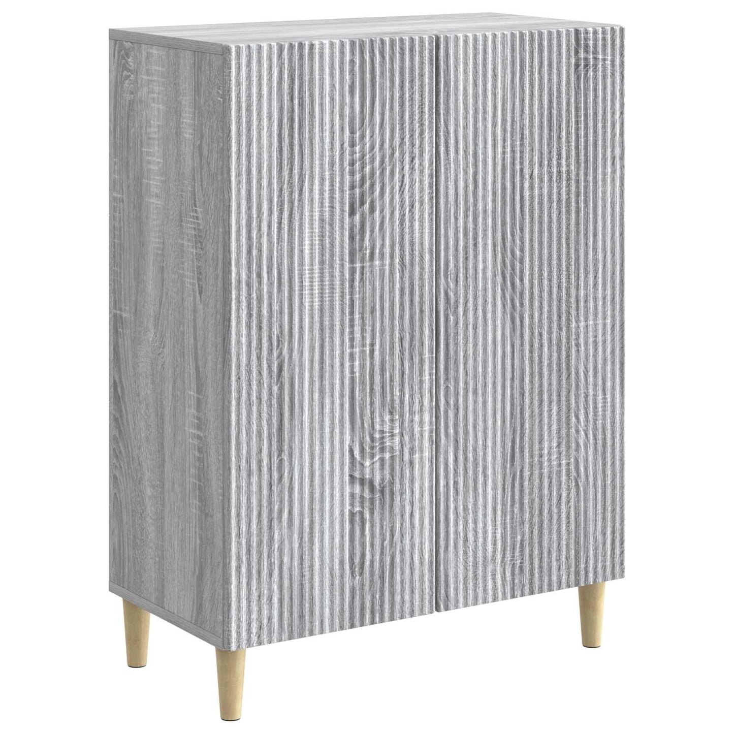 Dressoir Grijs sonoma 66 x 34,5 x 90 cm Bewerkt hout is nu te koop bij PeponiXL, paradijselijk wonen!