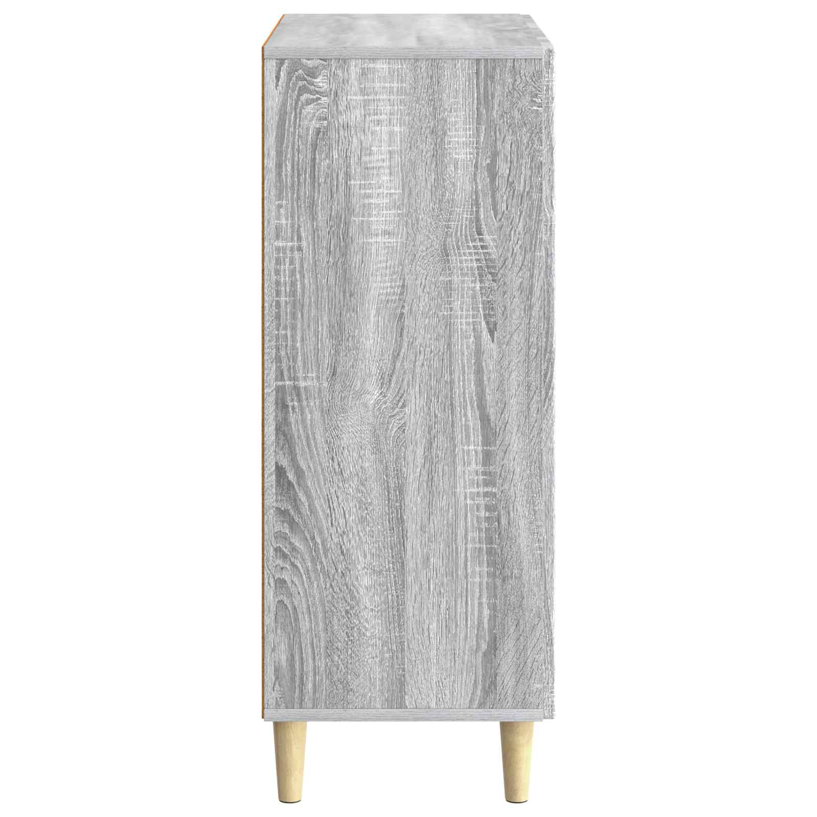 Dressoir Grijs sonoma 66 x 34,5 x 90 cm Bewerkt hout is nu te koop bij PeponiXL, paradijselijk wonen!