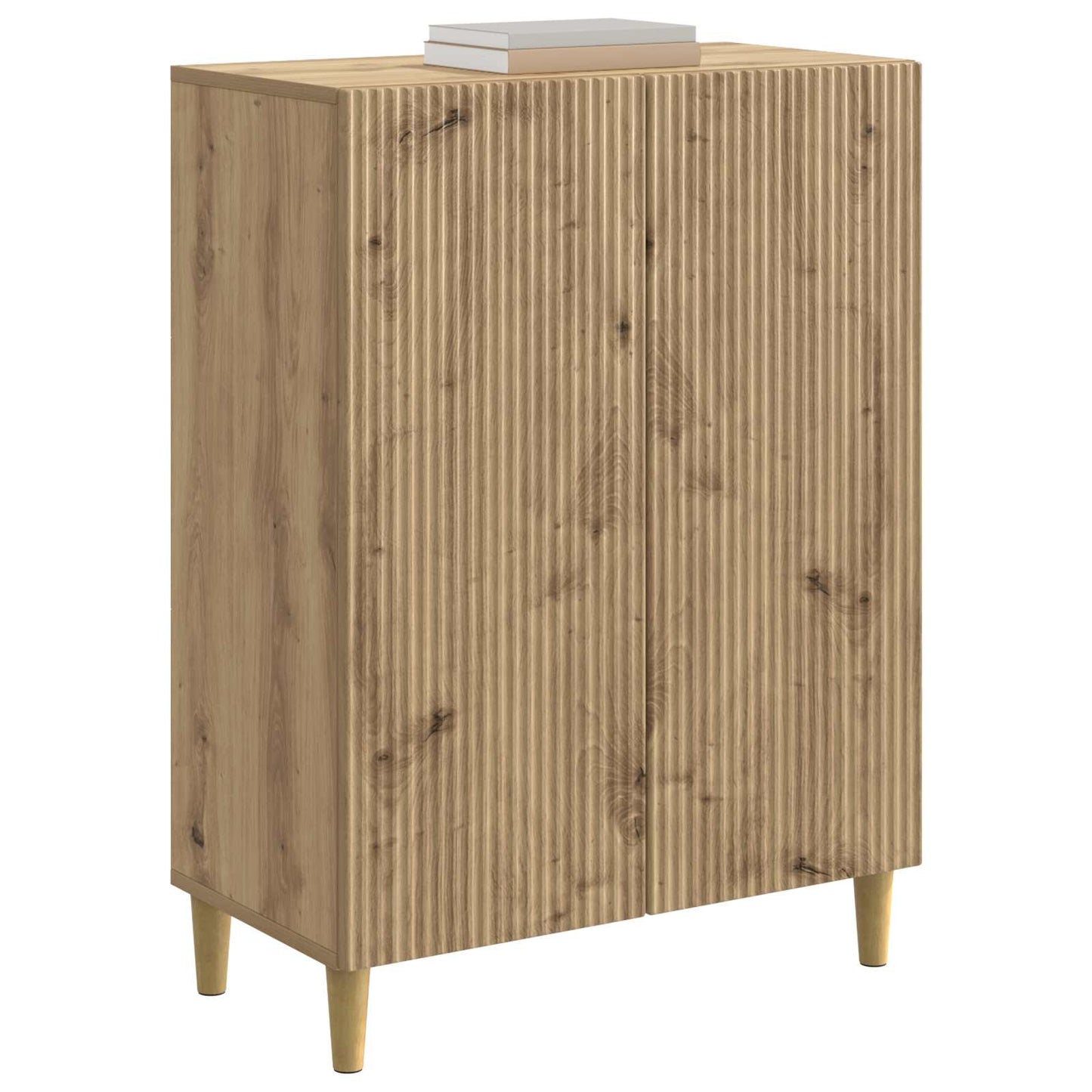 Dressoir Artisanaal eiken 66 x 34,5 x 90 cm Bewerkt hout is nu te koop bij PeponiXL, paradijselijk wonen!