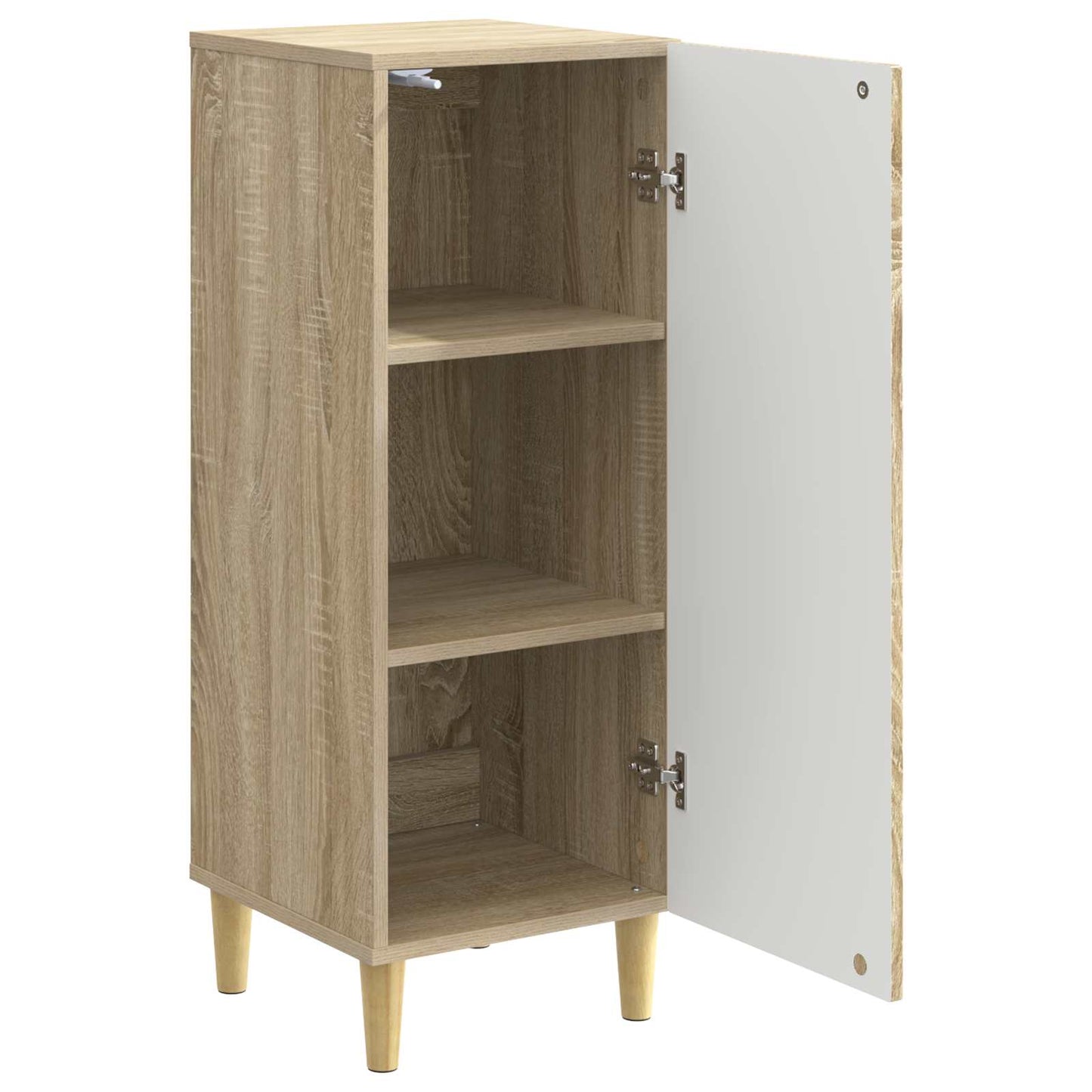 Dressoir Sonoma Eiken 33 x 34,5 x 90 cm Bewerkt hout is nu te koop bij PeponiXL, paradijselijk wonen!