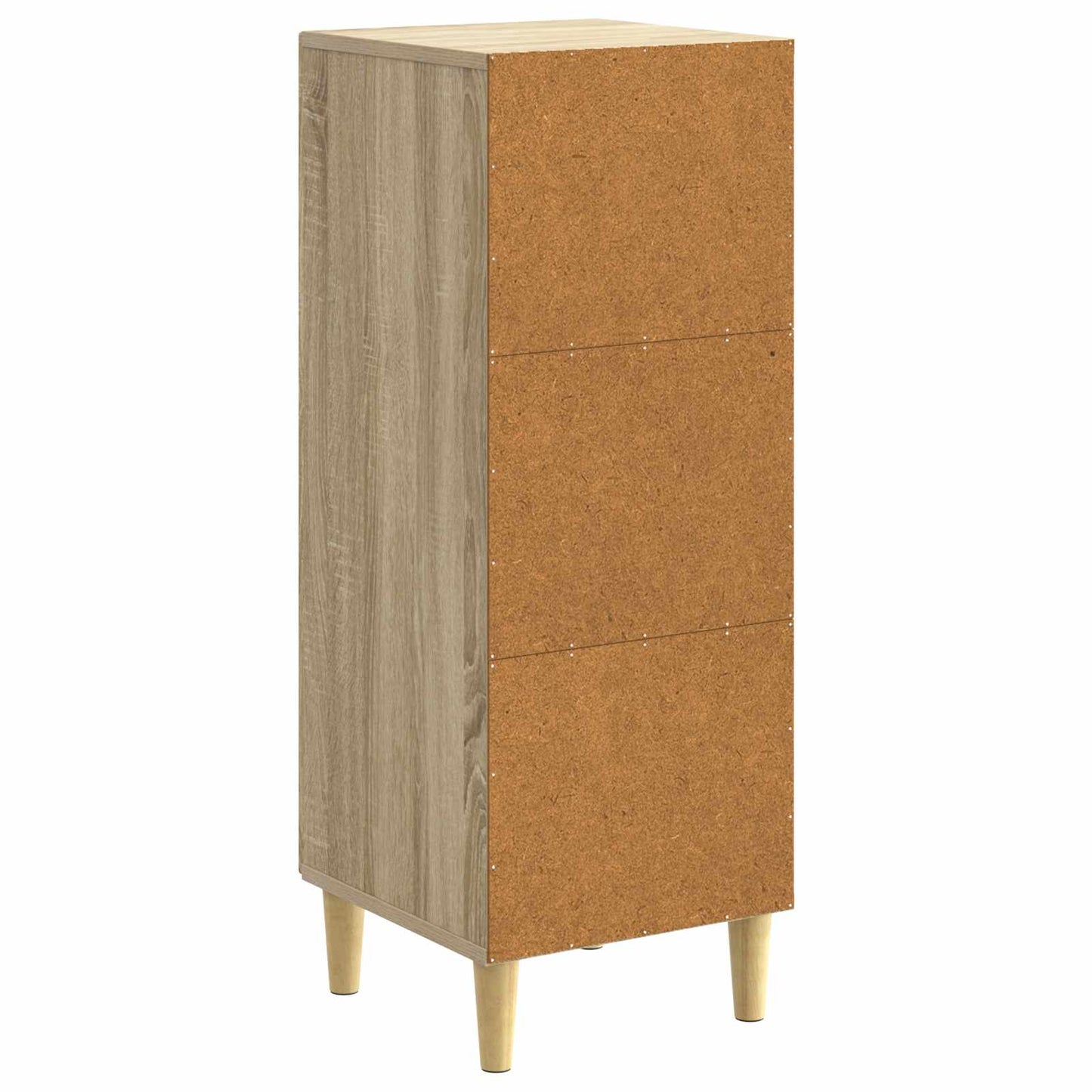Dressoir Sonoma Eiken 33 x 34,5 x 90 cm Bewerkt hout is nu te koop bij PeponiXL, paradijselijk wonen!