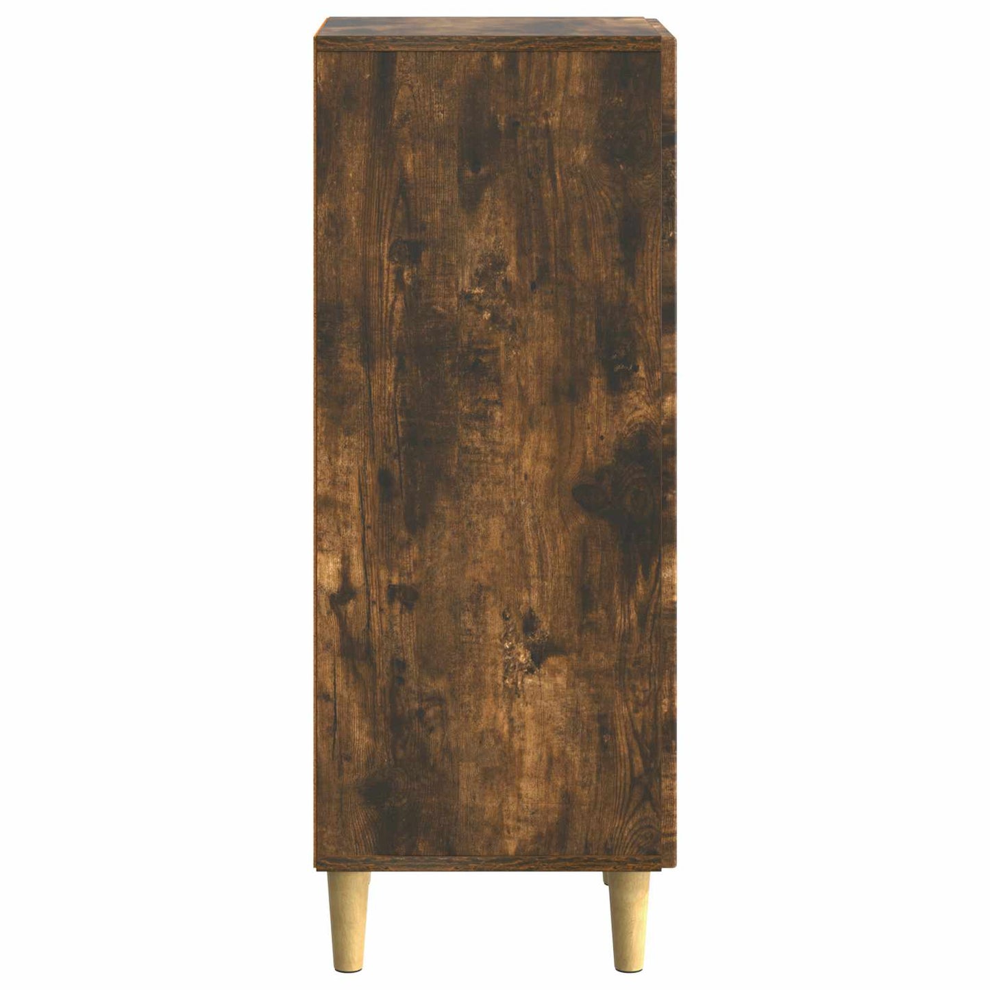 Dressoir Gerookt eiken 33 x 34,5 x 90 cm Bewerkt hout is nu te koop bij PeponiXL, paradijselijk wonen!