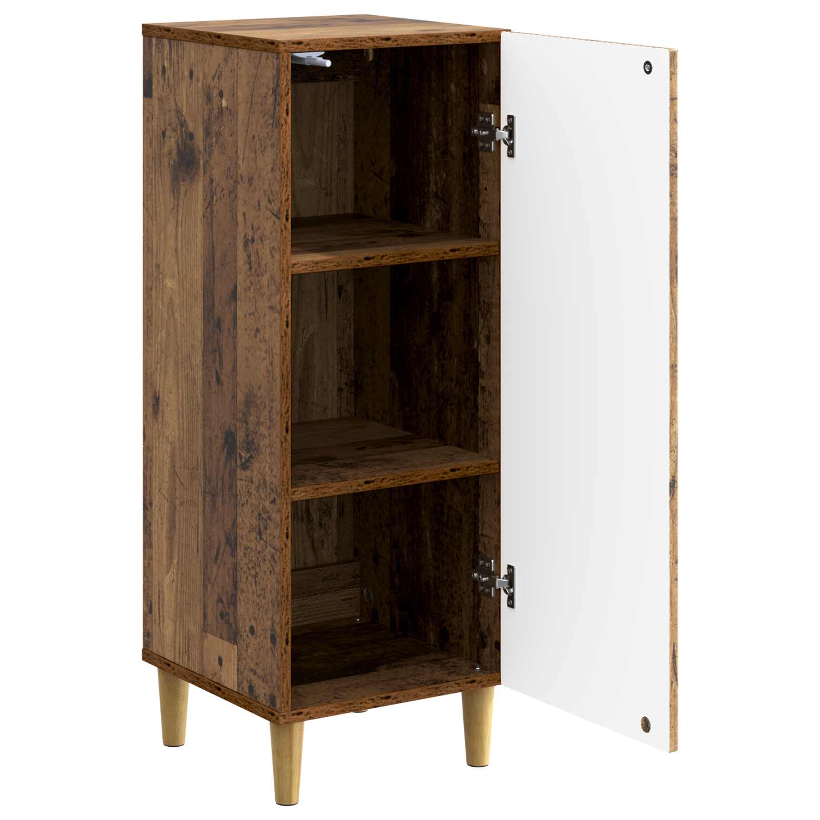 Dressoir Oud hout 33 x 34,5 x 90 cm Bewerkt hout is nu te koop bij PeponiXL, paradijselijk wonen!