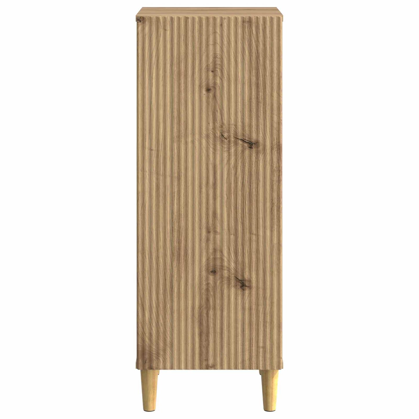 Dressoir Artisanaal eiken 33 x 34,5 x 90 cm Bewerkt hout is nu te koop bij PeponiXL, paradijselijk wonen!
