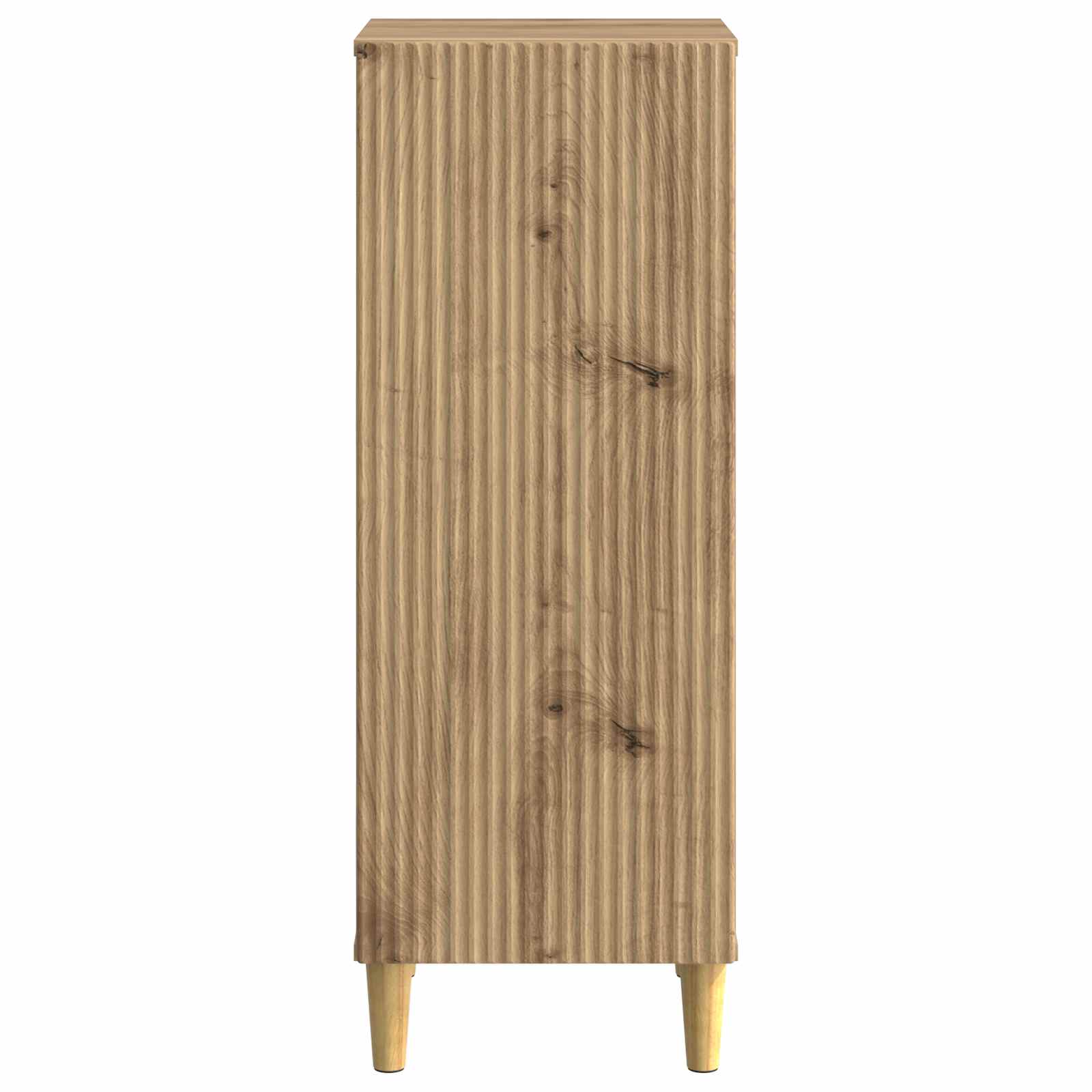 Dressoir Artisanaal eiken 33 x 34,5 x 90 cm Bewerkt hout is nu te koop bij PeponiXL, paradijselijk wonen!