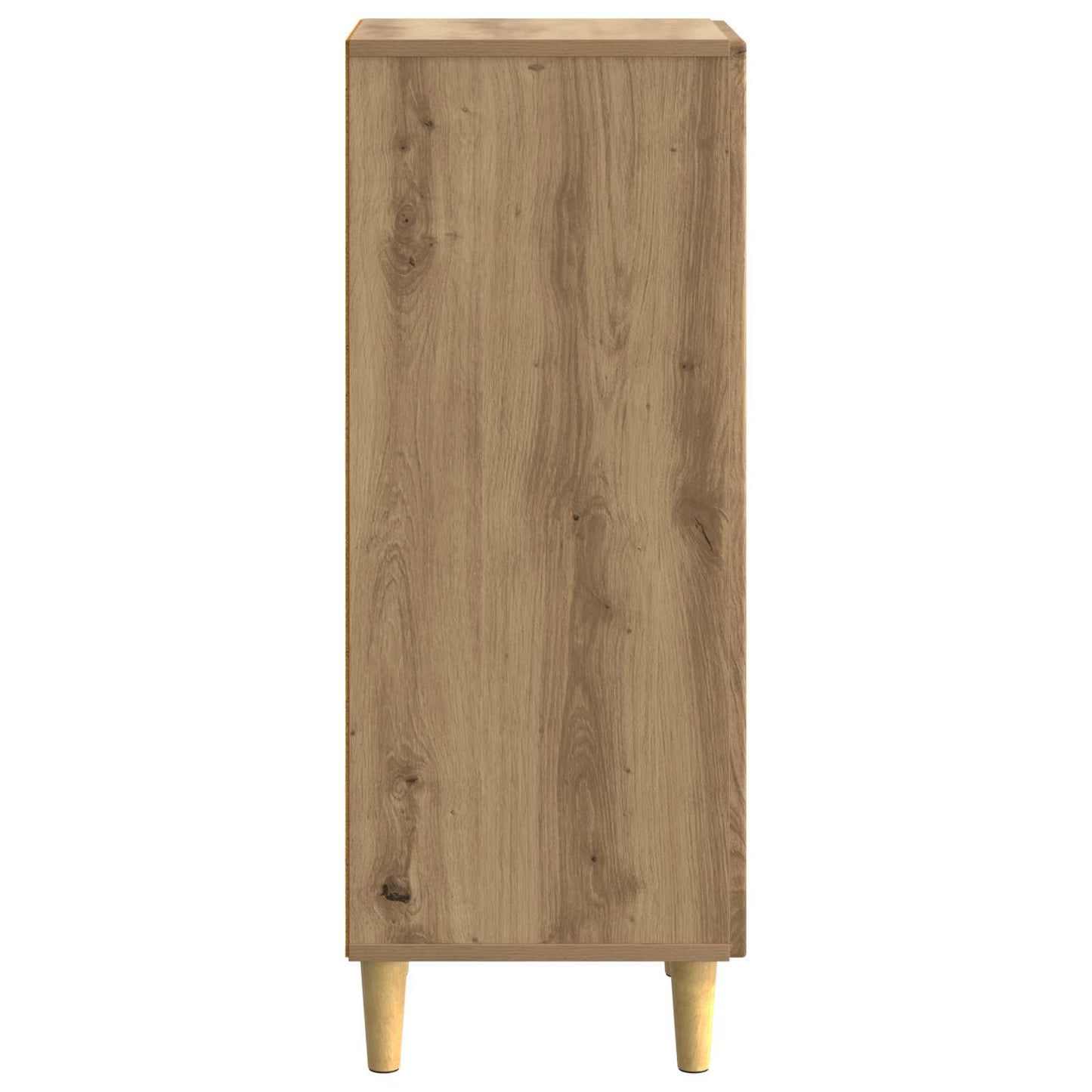 Dressoir Artisanaal eiken 33 x 34,5 x 90 cm Bewerkt hout is nu te koop bij PeponiXL, paradijselijk wonen!
