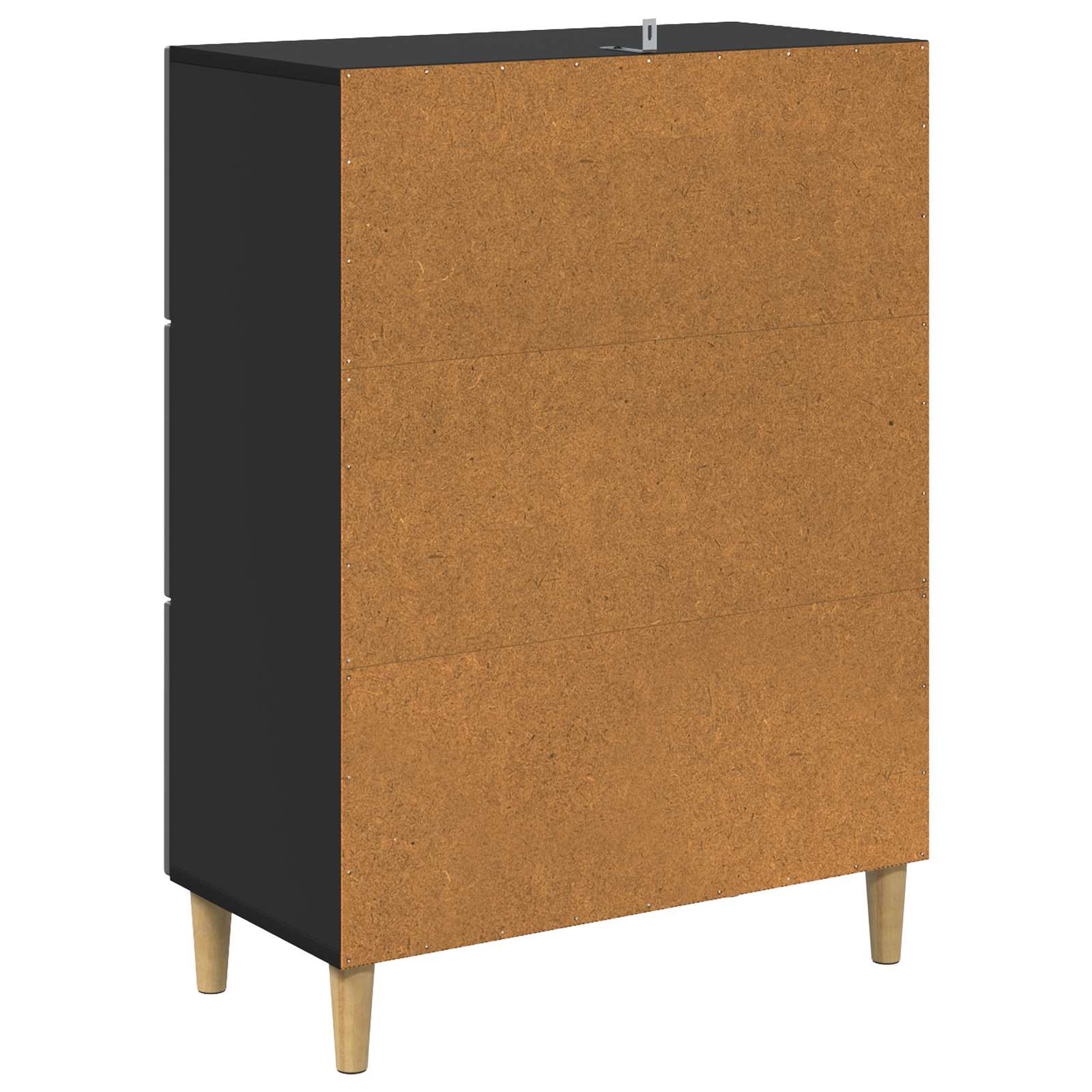 Ladenkast Zwart 66 x 34,5 x 90 cm Bewerkt hout is nu te koop bij PeponiXL, paradijselijk wonen!