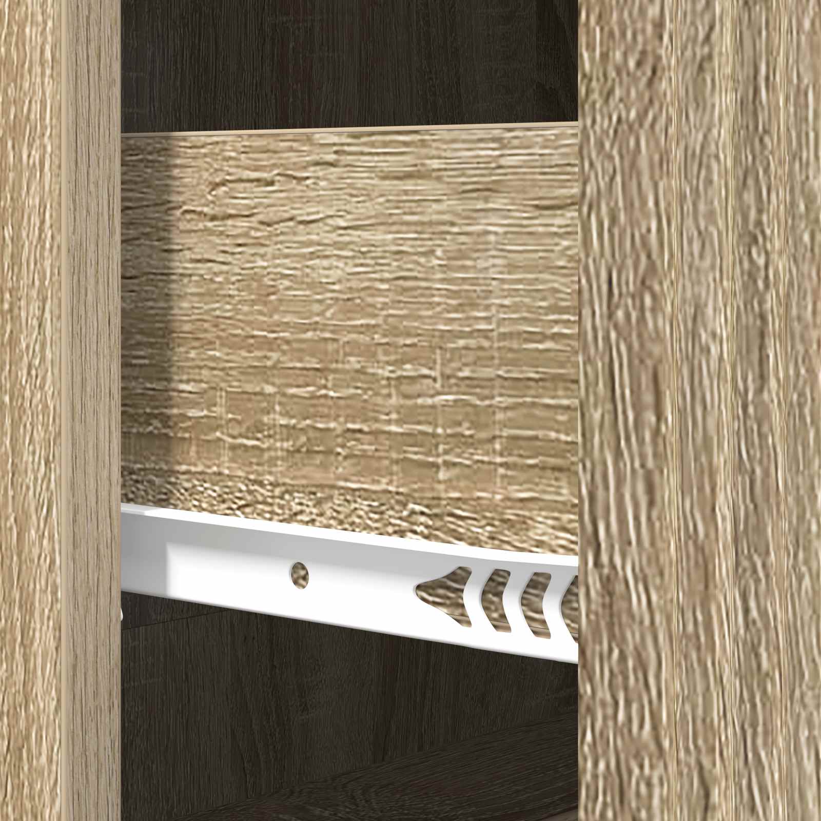 Ladenkast Sonoma Eiken 66 x 34,5 x 90 cm Bewerkt hout is nu te koop bij PeponiXL, paradijselijk wonen!