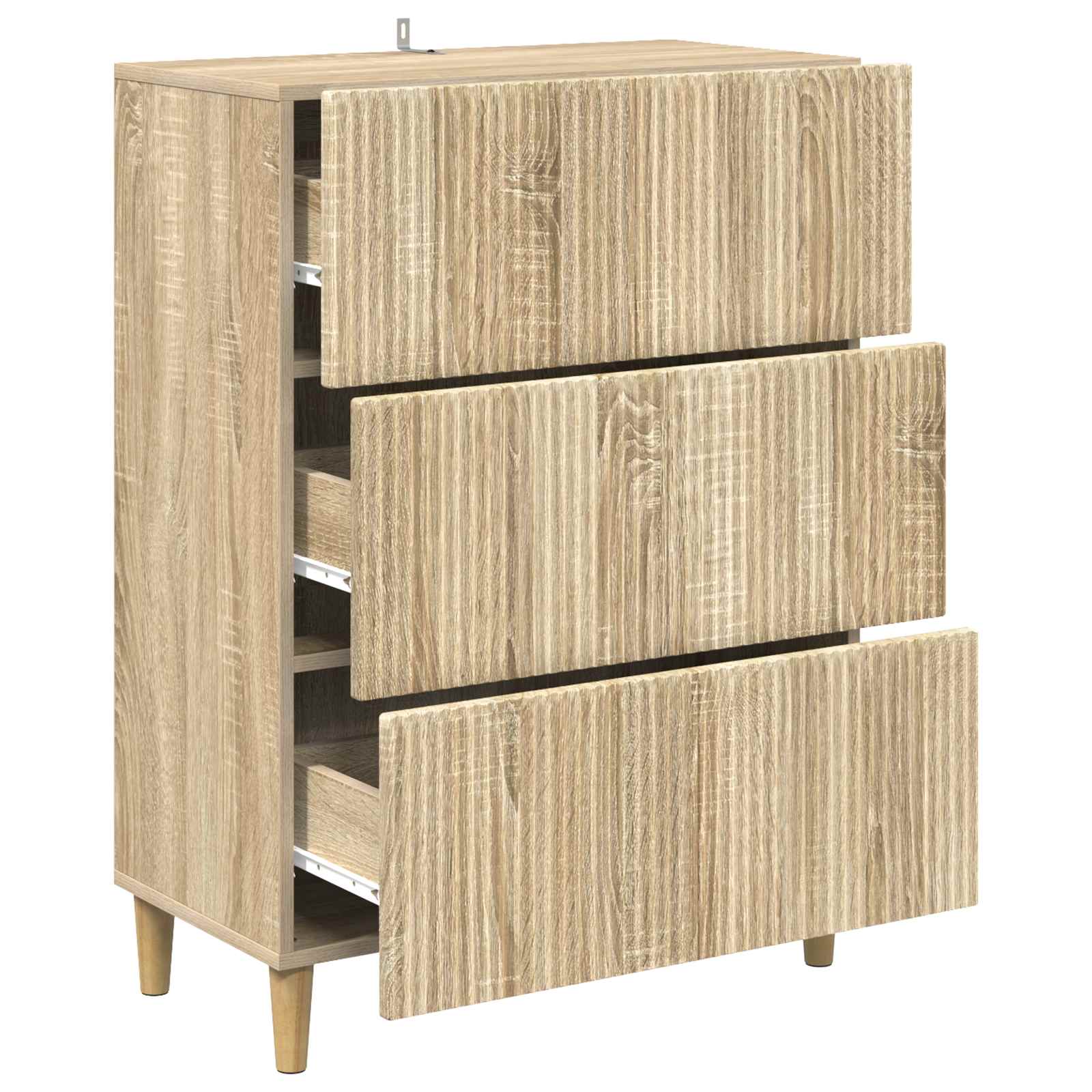 Ladenkast Sonoma Eiken 66 x 34,5 x 90 cm Bewerkt hout is nu te koop bij PeponiXL, paradijselijk wonen!