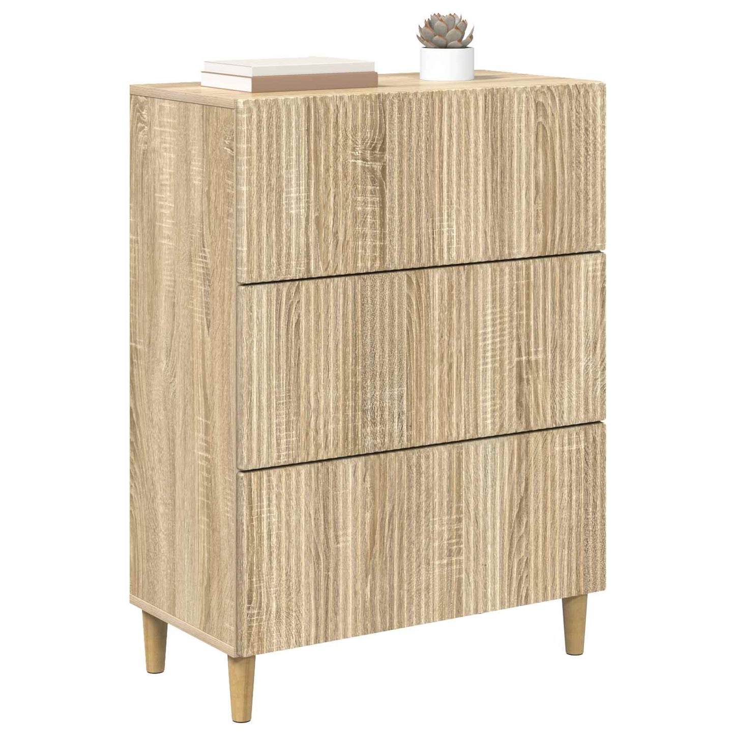 Ladenkast Sonoma Eiken 66 x 34,5 x 90 cm Bewerkt hout is nu te koop bij PeponiXL, paradijselijk wonen!