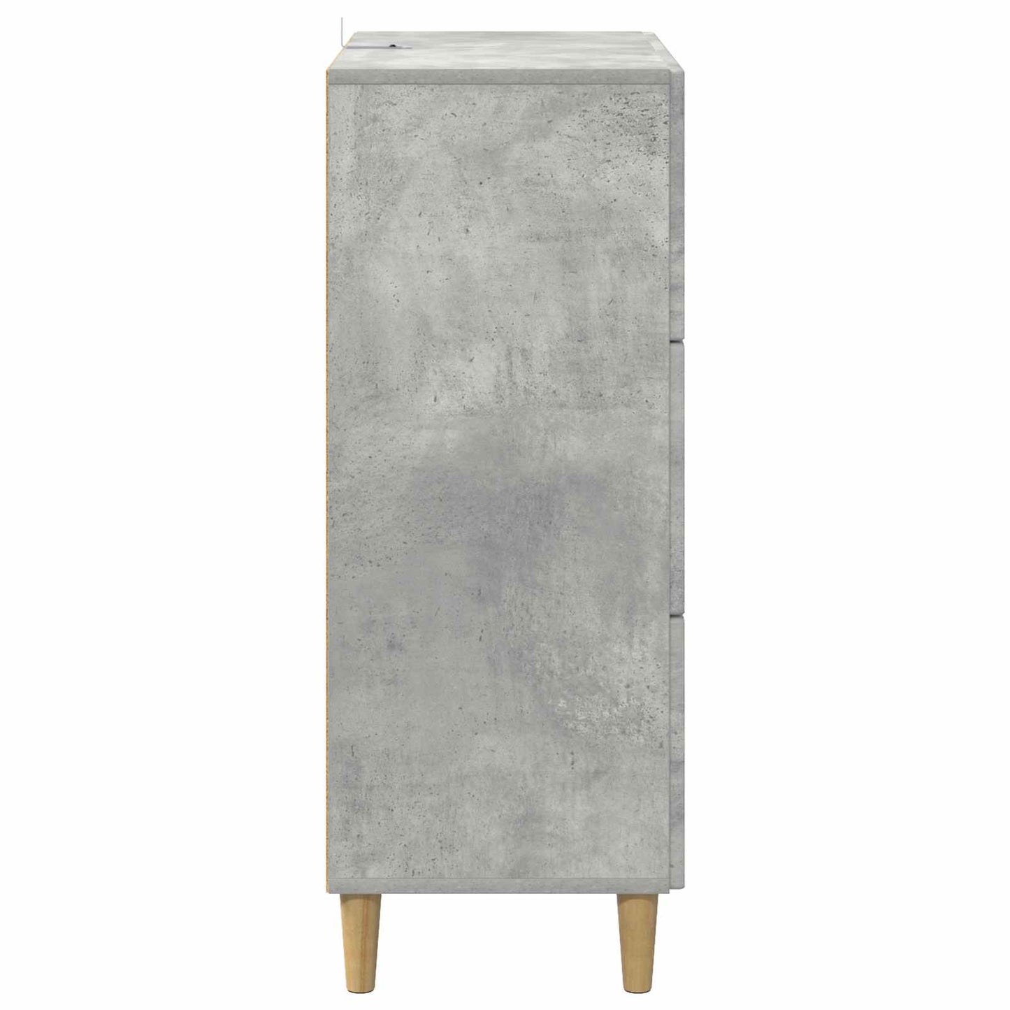 Ladenkast Betongrijs 66 x 34,5 x 90 cm Bewerkt hout is nu te koop bij PeponiXL, paradijselijk wonen!