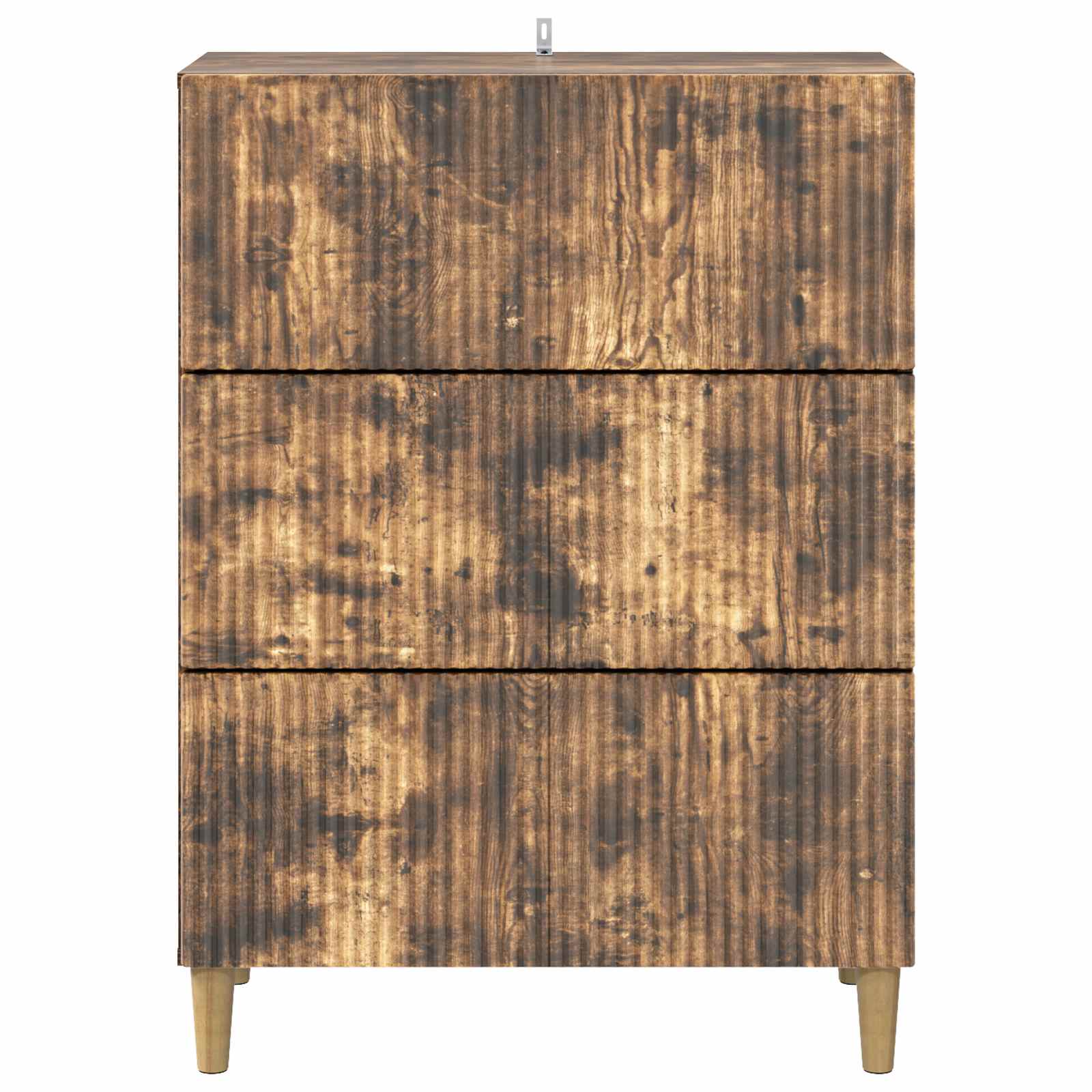 Ladenkast Gerookt eiken 66 x 34,5 x 90 cm Bewerkt hout is nu te koop bij PeponiXL, paradijselijk wonen!