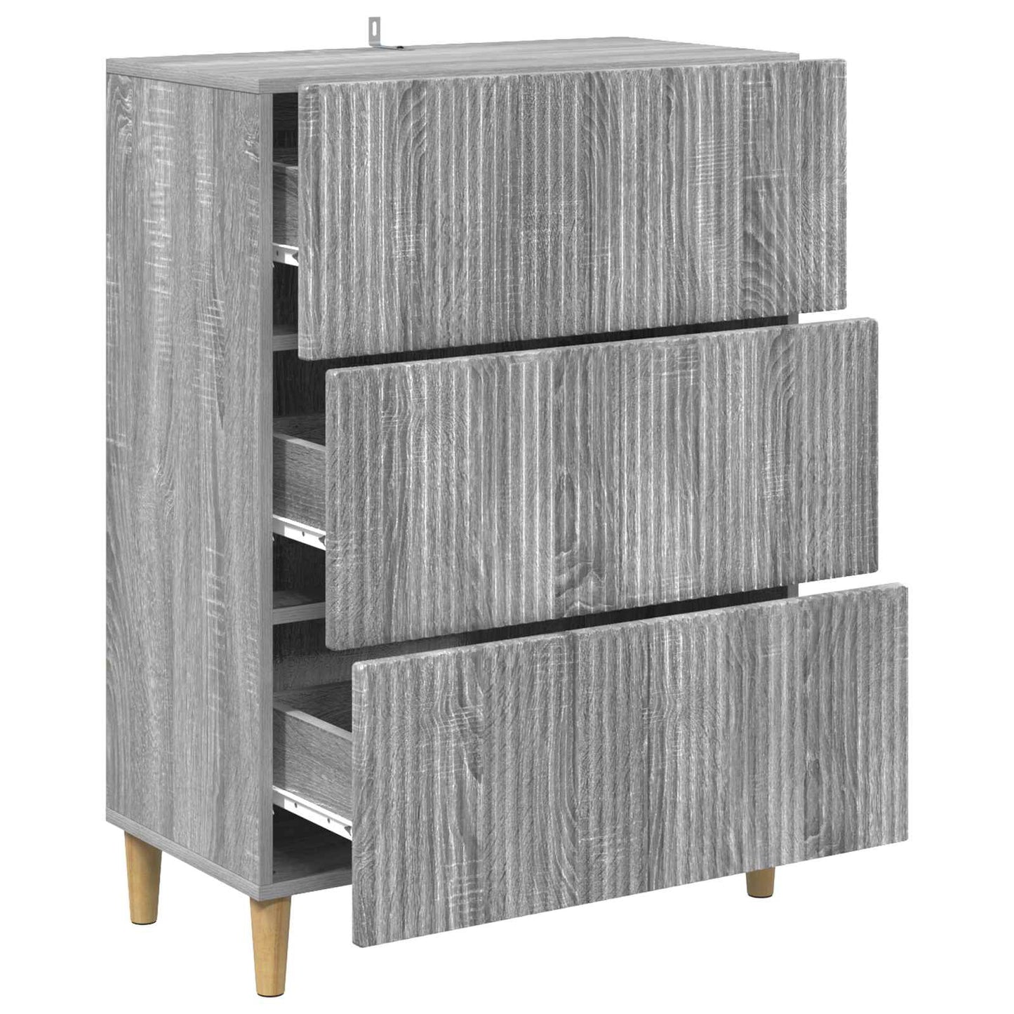 Ladenkast Grijs sonoma 66 x 34,5 x 90 cm Bewerkt hout is nu te koop bij PeponiXL, paradijselijk wonen!