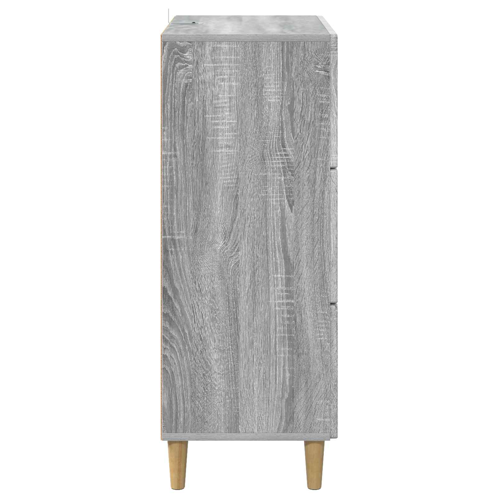 Ladenkast Grijs sonoma 66 x 34,5 x 90 cm Bewerkt hout is nu te koop bij PeponiXL, paradijselijk wonen!
