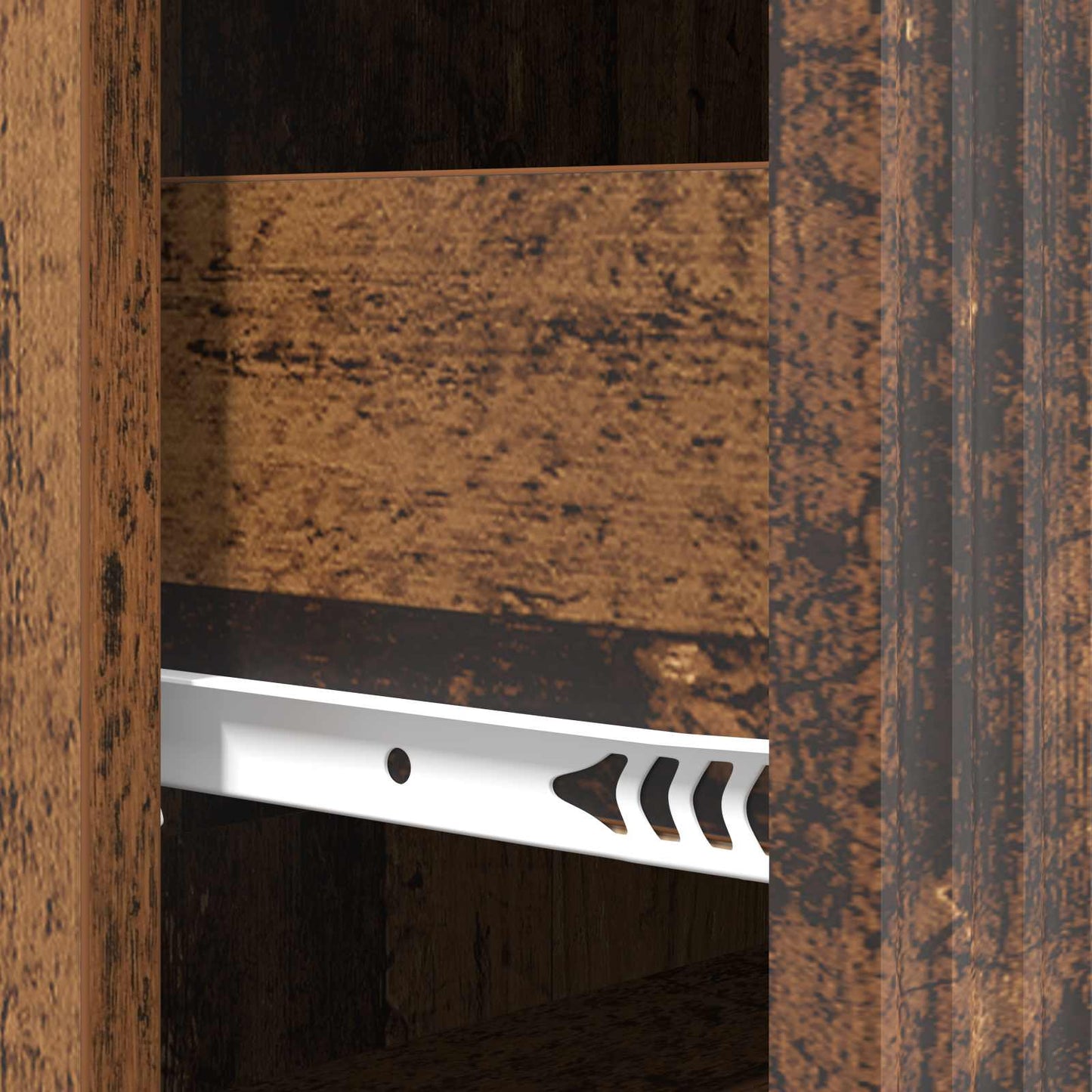 Ladenkast Oud hout 66 x 34,5 x 90 cm Bewerkt hout is nu te koop bij PeponiXL, paradijselijk wonen!