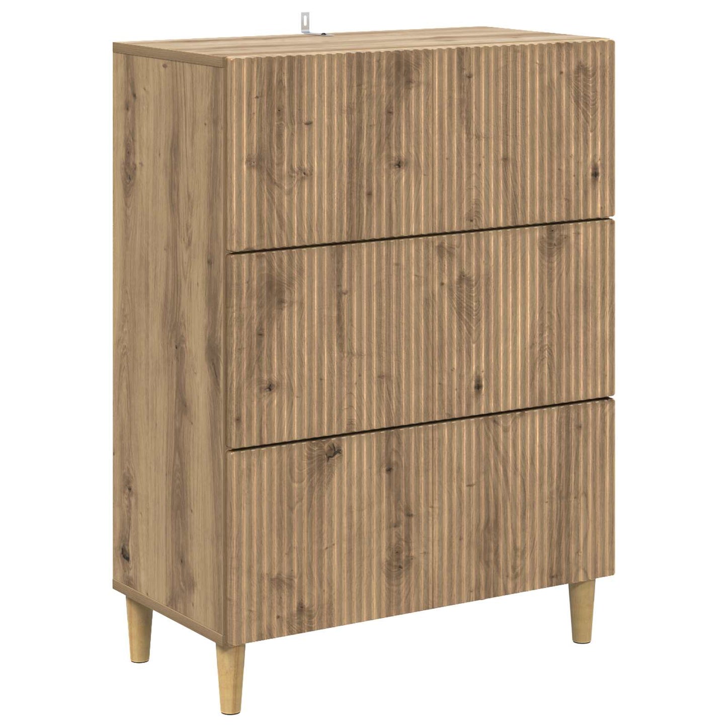 Ladenkast Artisanaal eiken 66 x 34,5 x 90 cm Bewerkt hout is nu te koop bij PeponiXL, paradijselijk wonen!