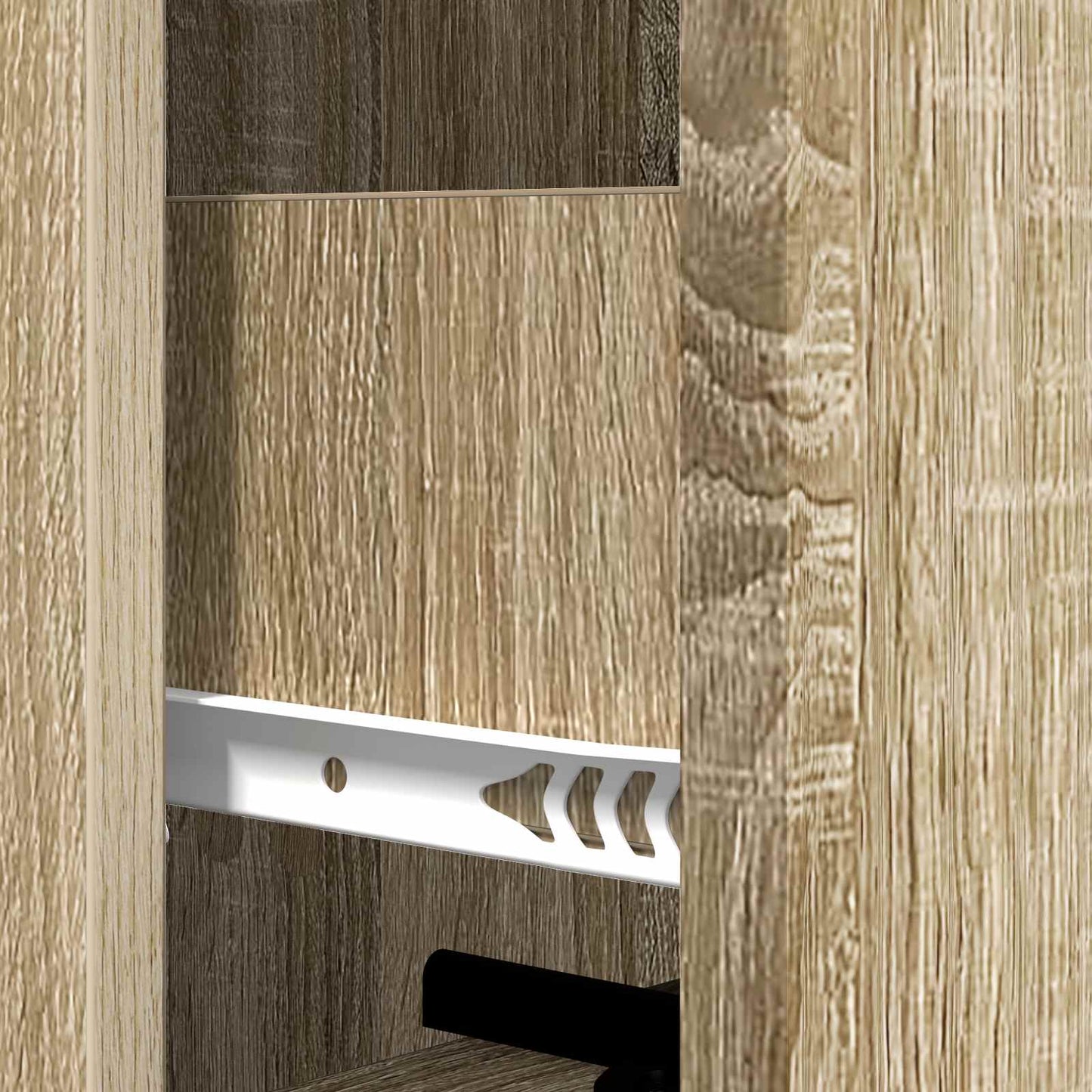 Ladenkast Sonoma Eiken 33 x 34,5 x 90 cm Bewerkt hout is nu te koop bij PeponiXL, paradijselijk wonen!