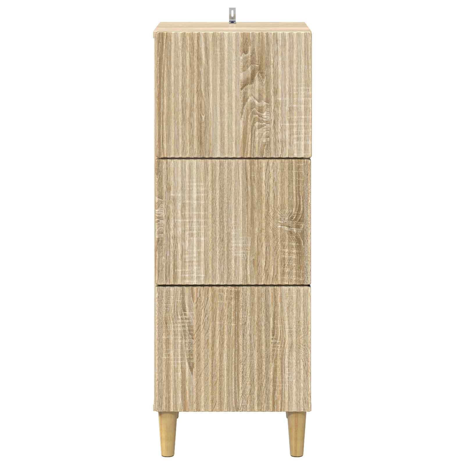Ladenkast Sonoma Eiken 33 x 34,5 x 90 cm Bewerkt hout is nu te koop bij PeponiXL, paradijselijk wonen!