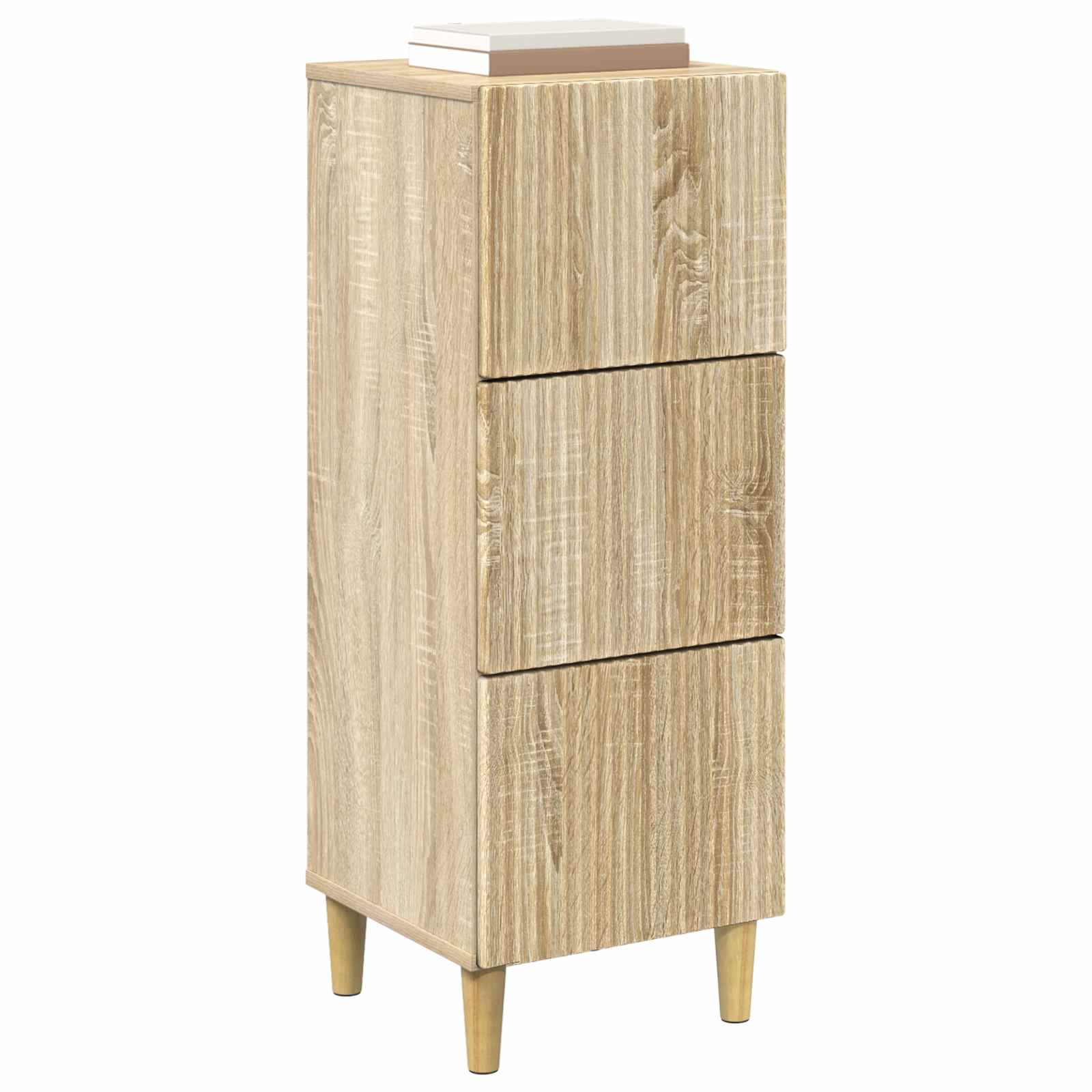 Ladenkast Sonoma Eiken 33 x 34,5 x 90 cm Bewerkt hout is nu te koop bij PeponiXL, paradijselijk wonen!