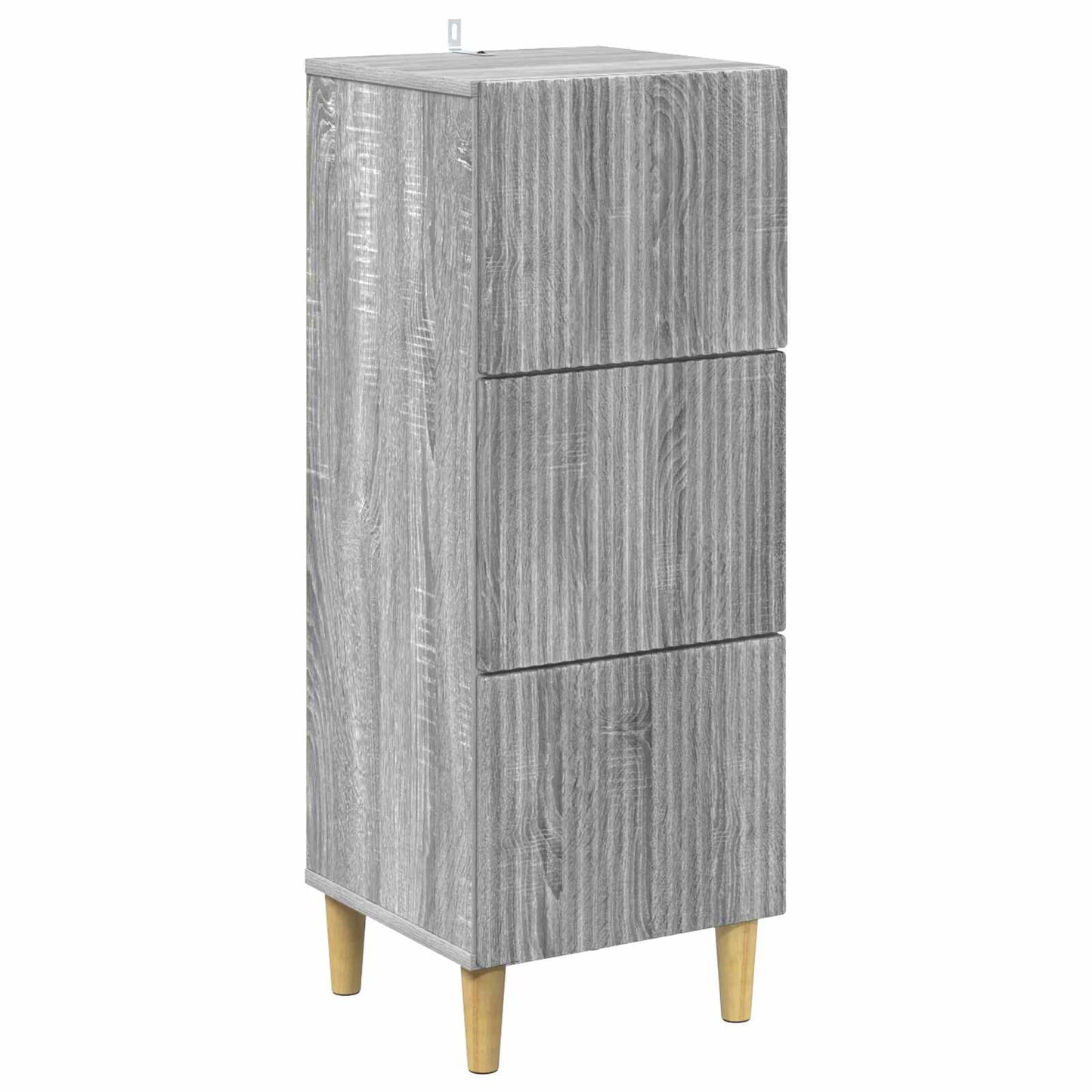 Ladenkast Grijs sonoma 33 x 34,5 x 90 cm Bewerkt hout is nu te koop bij PeponiXL, paradijselijk wonen!