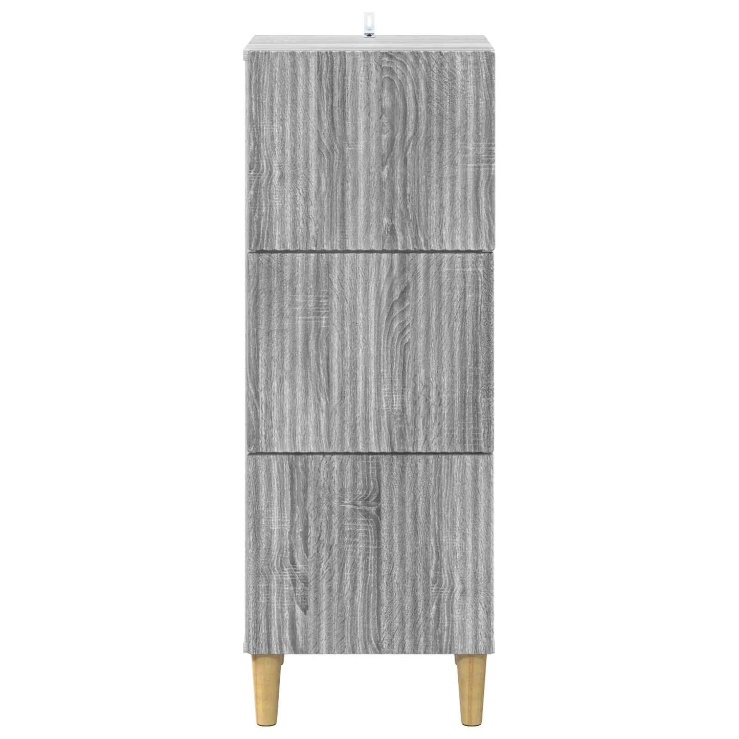 Ladenkast Grijs sonoma 33 x 34,5 x 90 cm Bewerkt hout is nu te koop bij PeponiXL, paradijselijk wonen!