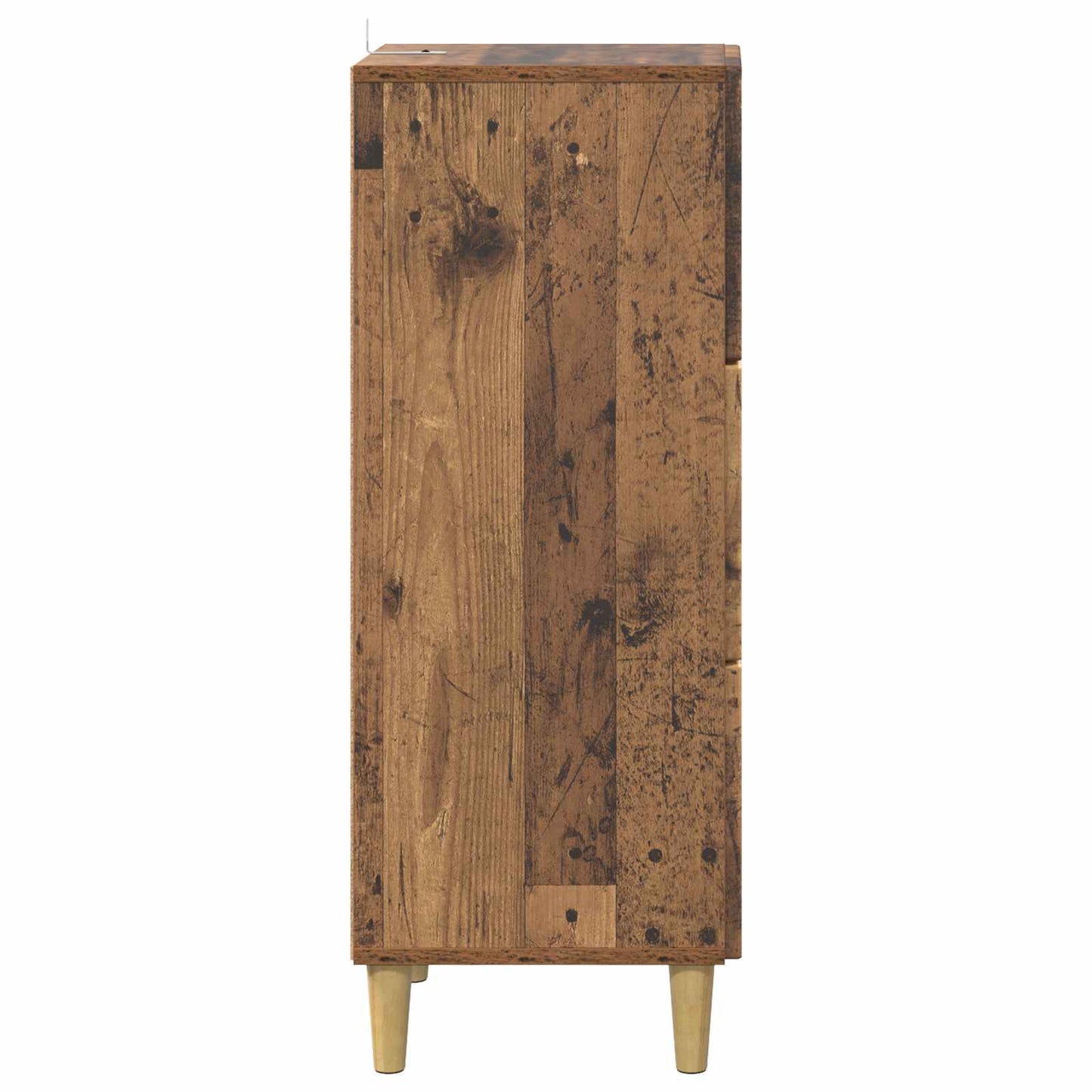 Ladenkast Oud hout 33 x 34,5 x 90 cm Bewerkt hout is nu te koop bij PeponiXL, paradijselijk wonen!