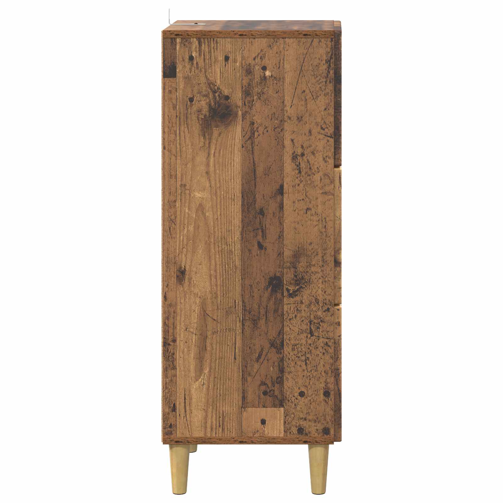 Ladenkast Oud hout 33 x 34,5 x 90 cm Bewerkt hout is nu te koop bij PeponiXL, paradijselijk wonen!