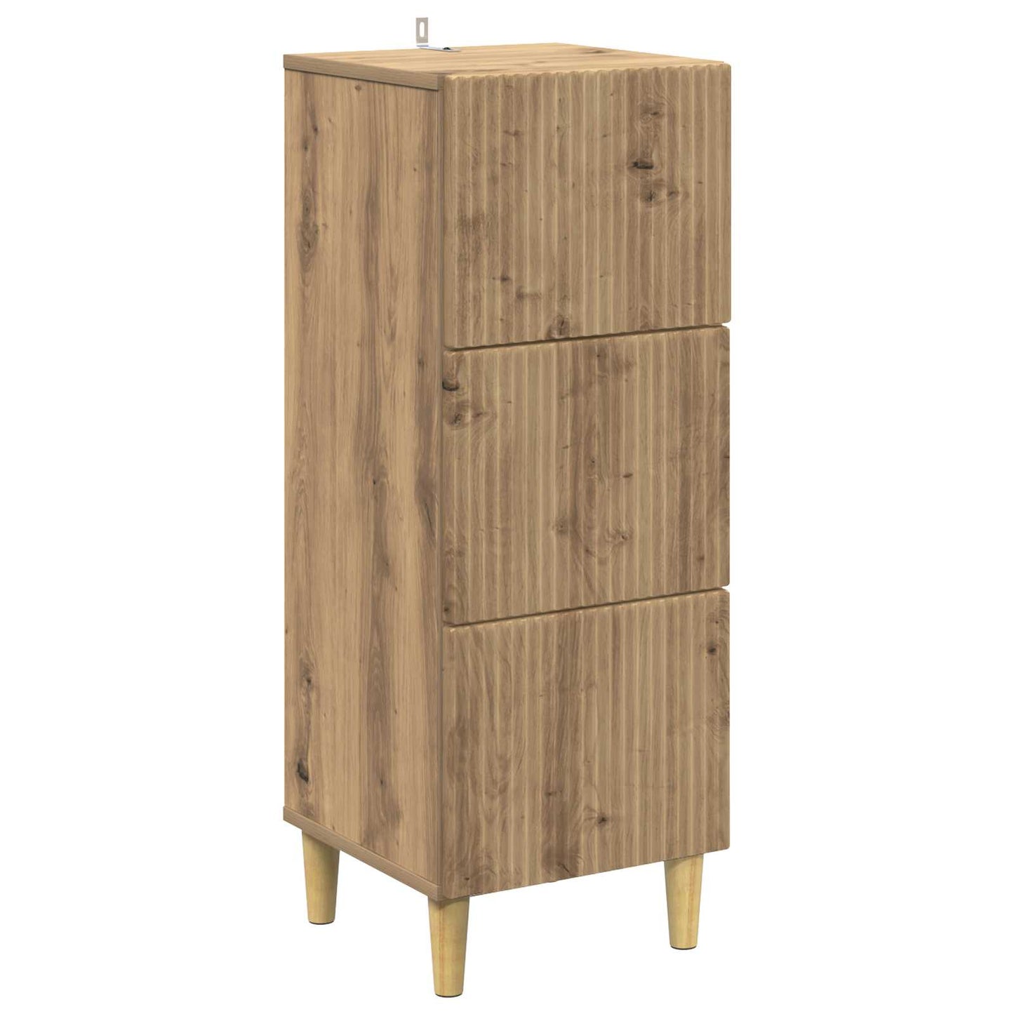 Ladenkast Artisanaal eiken 33 x 34,5 x 90 cm Bewerkt hout is nu te koop bij PeponiXL, paradijselijk wonen!
