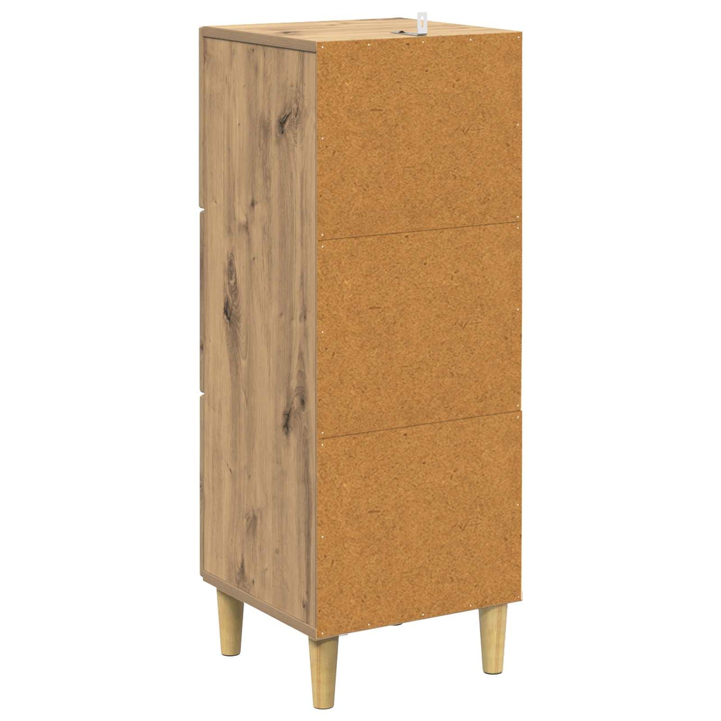 Ladenkast Artisanaal eiken 33 x 34,5 x 90 cm Bewerkt hout is nu te koop bij PeponiXL, paradijselijk wonen!
