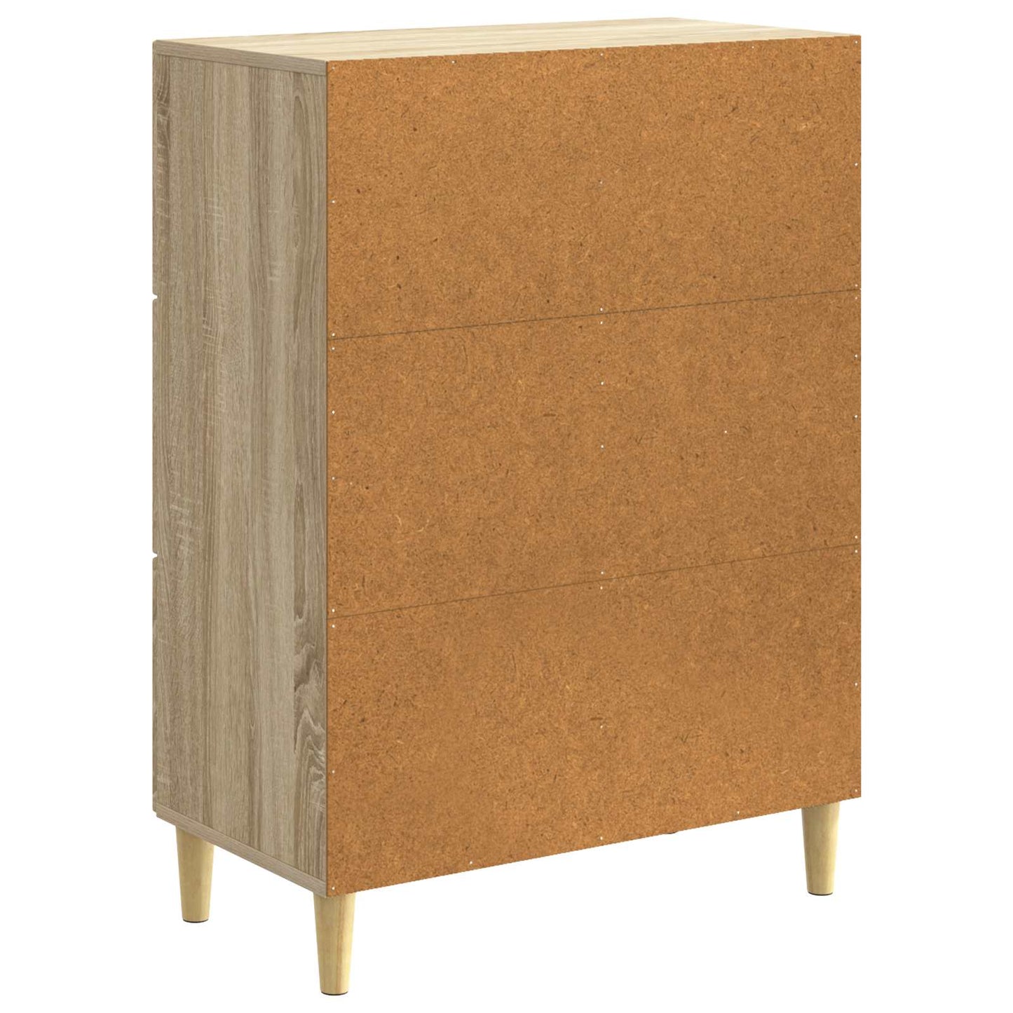 Dressoir met lade Sonoma Eiken 66 x 34,5 x 90 cm Bewerkt hout is nu te koop bij PeponiXL, paradijselijk wonen!
