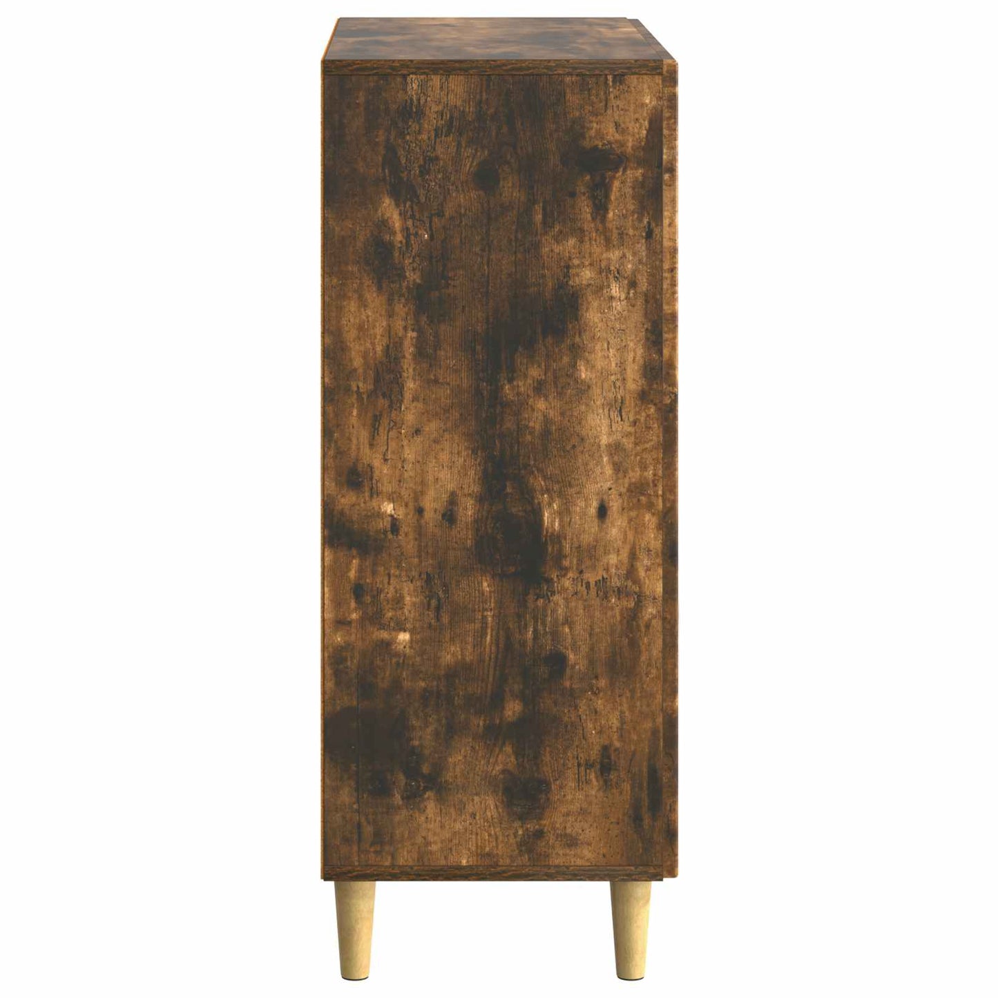 Dressoir met lade Gerookt eiken 66 x 34,5 x 90 cm Bewerkt hout is nu te koop bij PeponiXL, paradijselijk wonen!