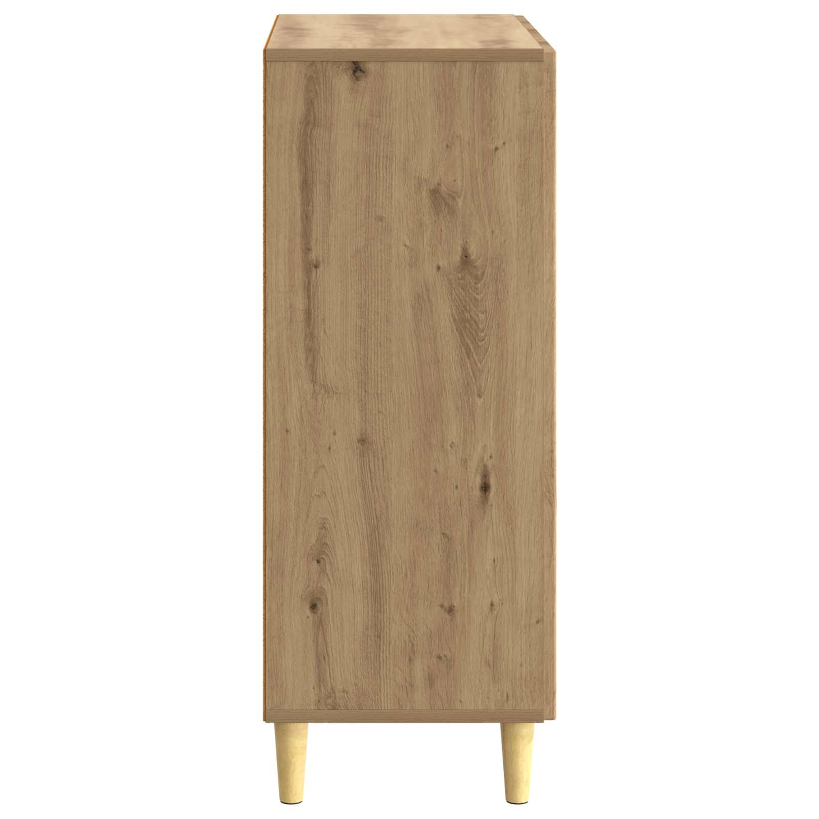 Dressoir Artisanaal eiken 66 x 34,5 x 90 cm Bewerkt hout is nu te koop bij PeponiXL, paradijselijk wonen!
