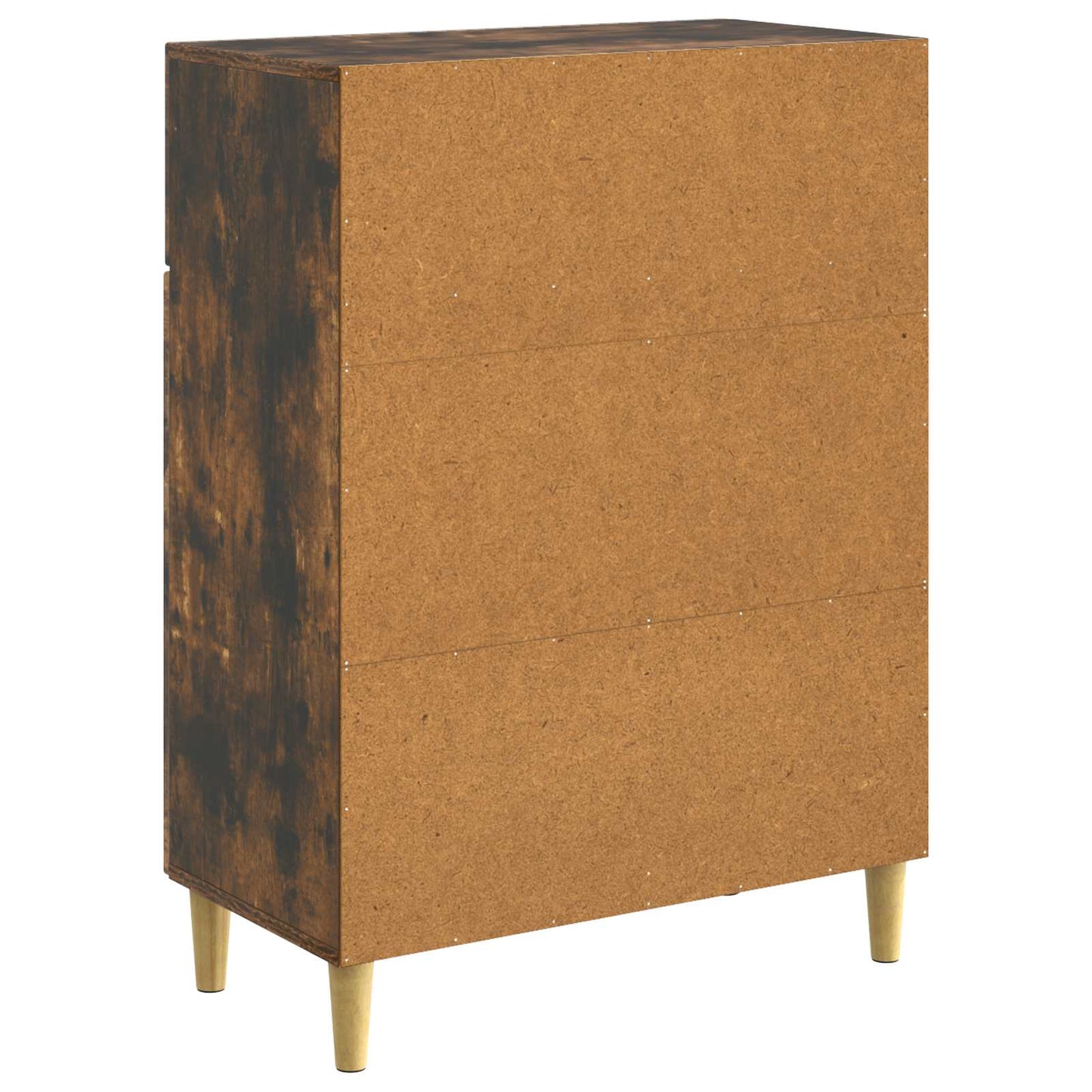 Dressoir met lade Gerookt eiken 66 x 34,5 x 90 cm Bewerkt hout is nu te koop bij PeponiXL, paradijselijk wonen!
