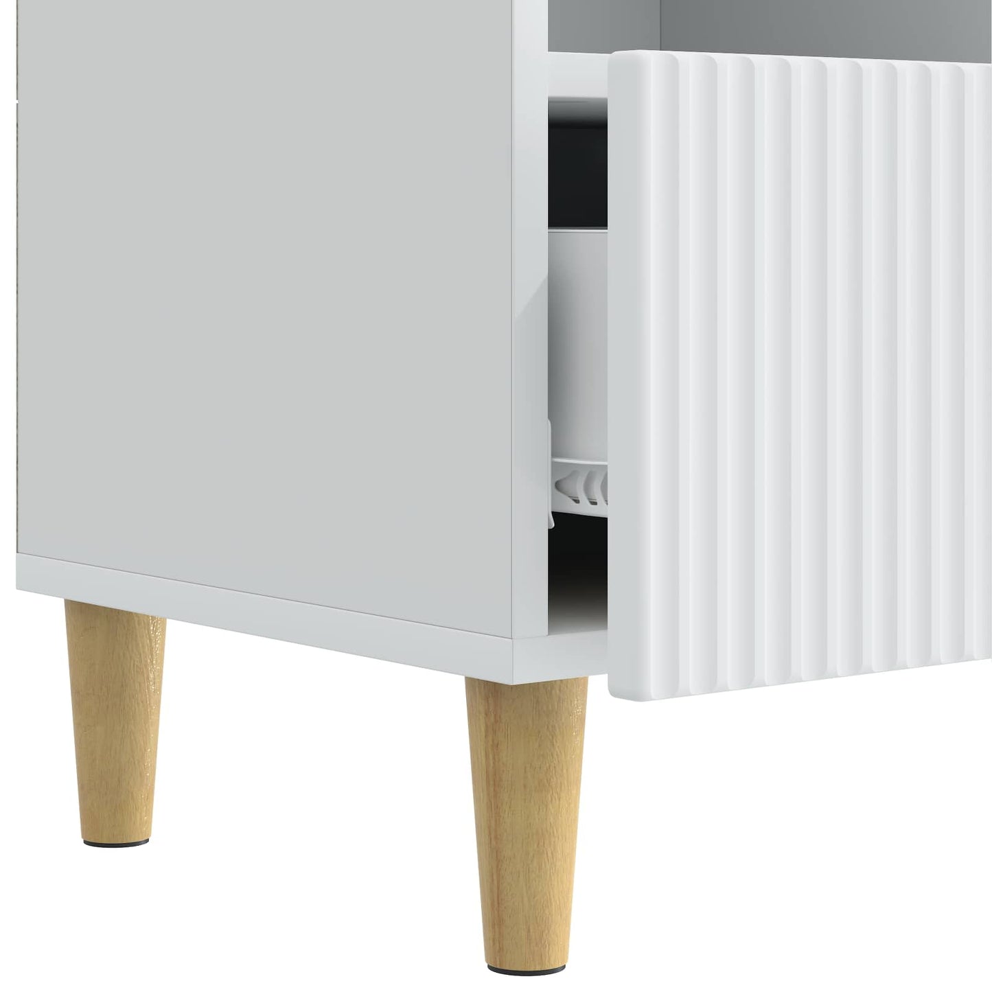 TV-kast met lade Wit 102 x 34,5 x 50 cm Bewerkt hout is nu te koop bij PeponiXL, paradijselijk wonen!