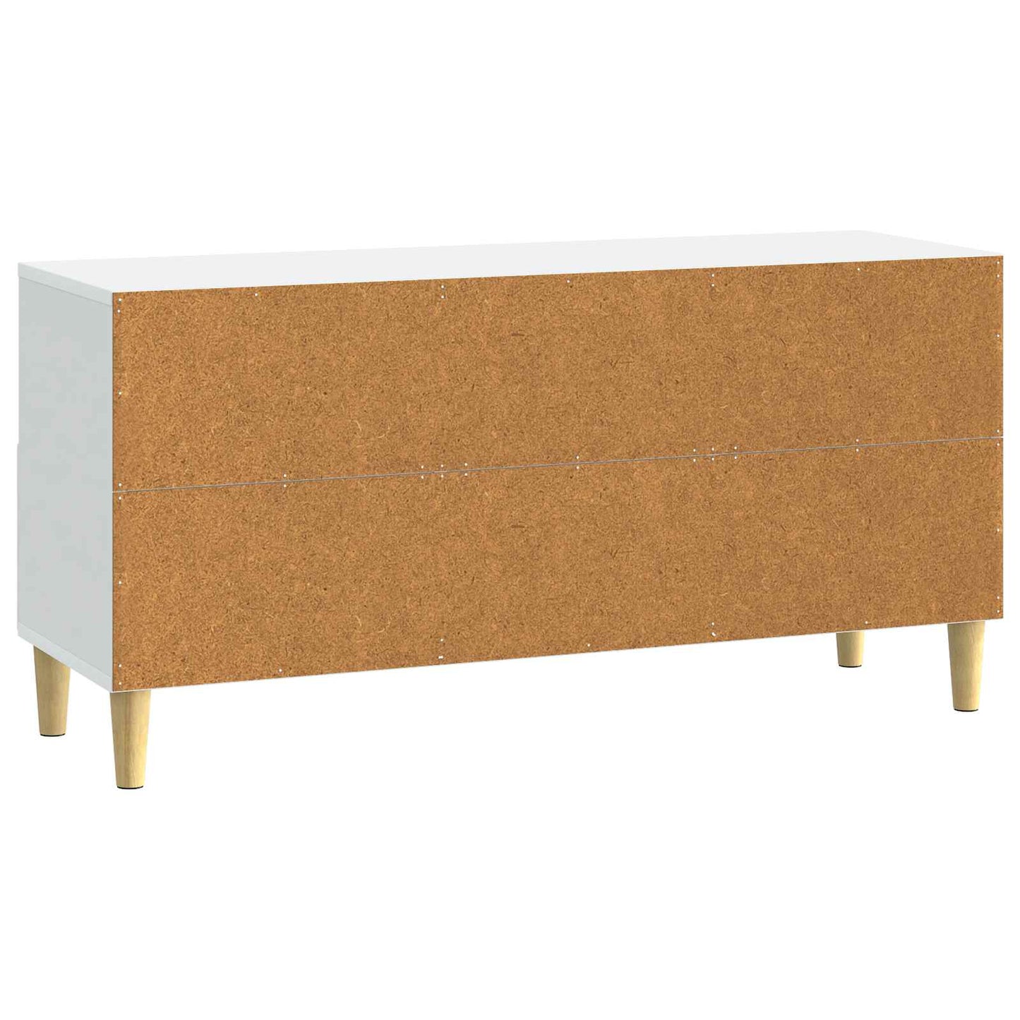 TV-kast met lade Wit 102 x 34,5 x 50 cm Bewerkt hout is nu te koop bij PeponiXL, paradijselijk wonen!