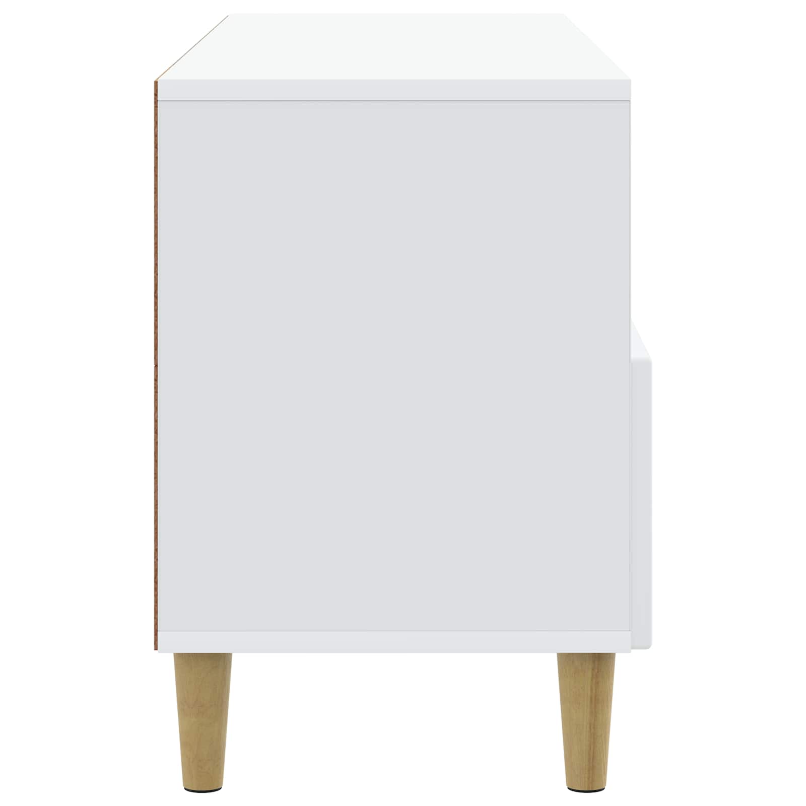 TV-kast met lade Wit 102 x 34,5 x 50 cm Bewerkt hout is nu te koop bij PeponiXL, paradijselijk wonen!