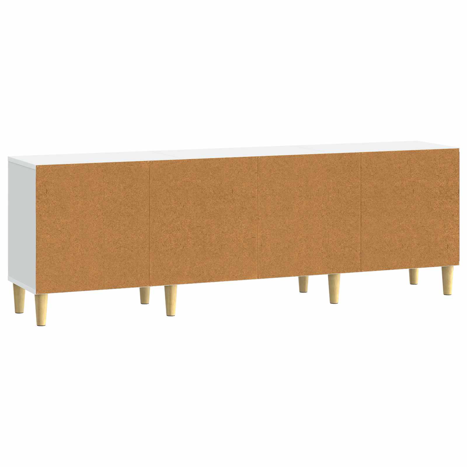 TV-kast Wit 150 x 31 x 50 cm Bewerkt hout is nu te koop bij PeponiXL, paradijselijk wonen!