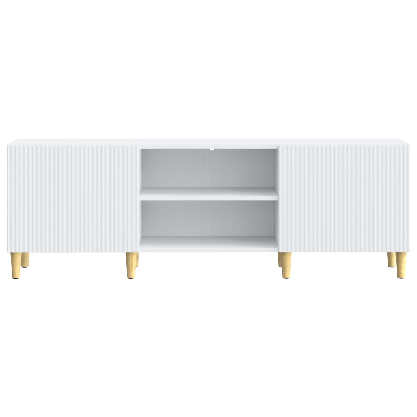 TV-kast Wit 150 x 31 x 50 cm Bewerkt hout is nu te koop bij PeponiXL, paradijselijk wonen!
